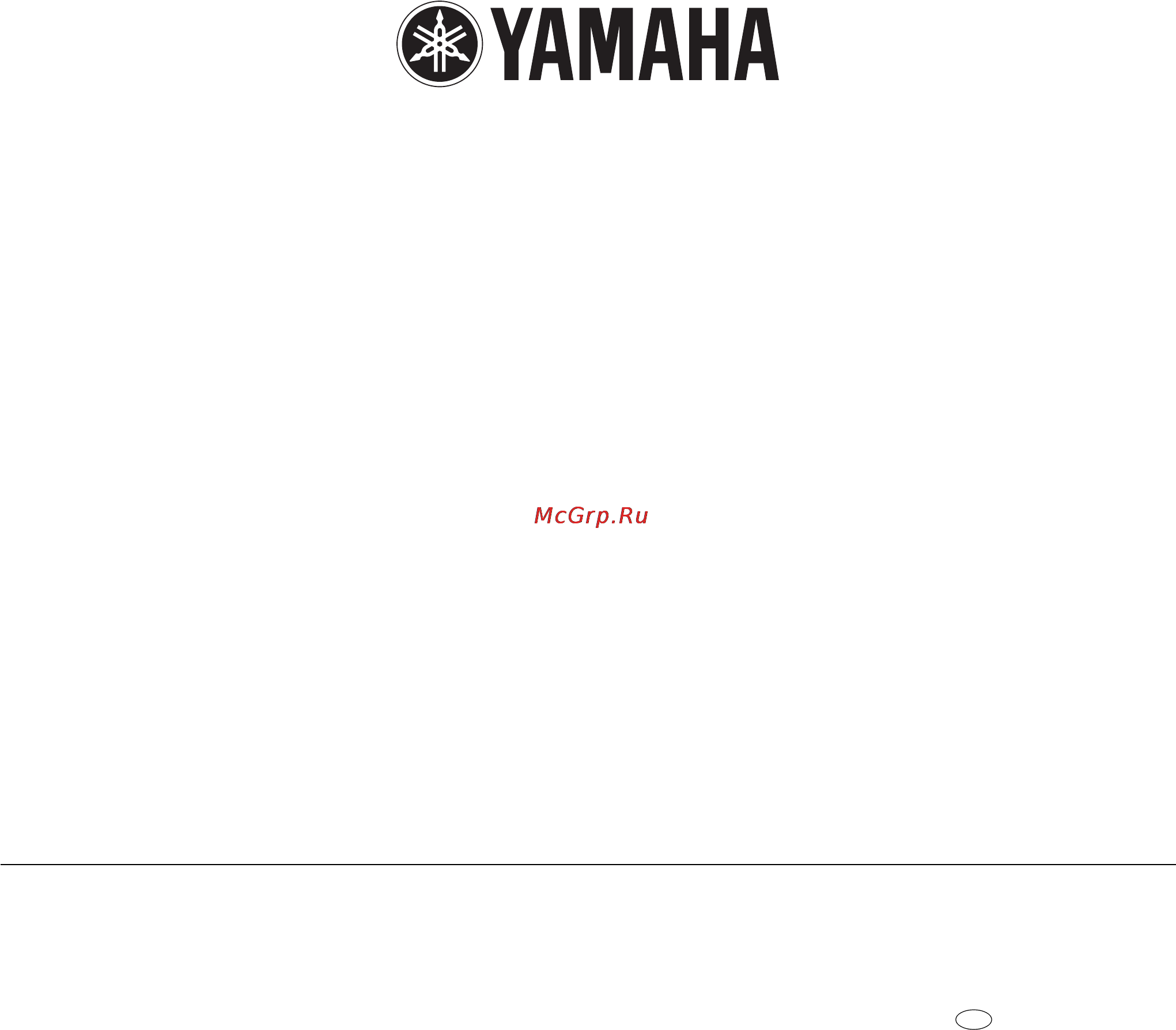 Yamaha DRX-1 [56/56] Yamaha corporation