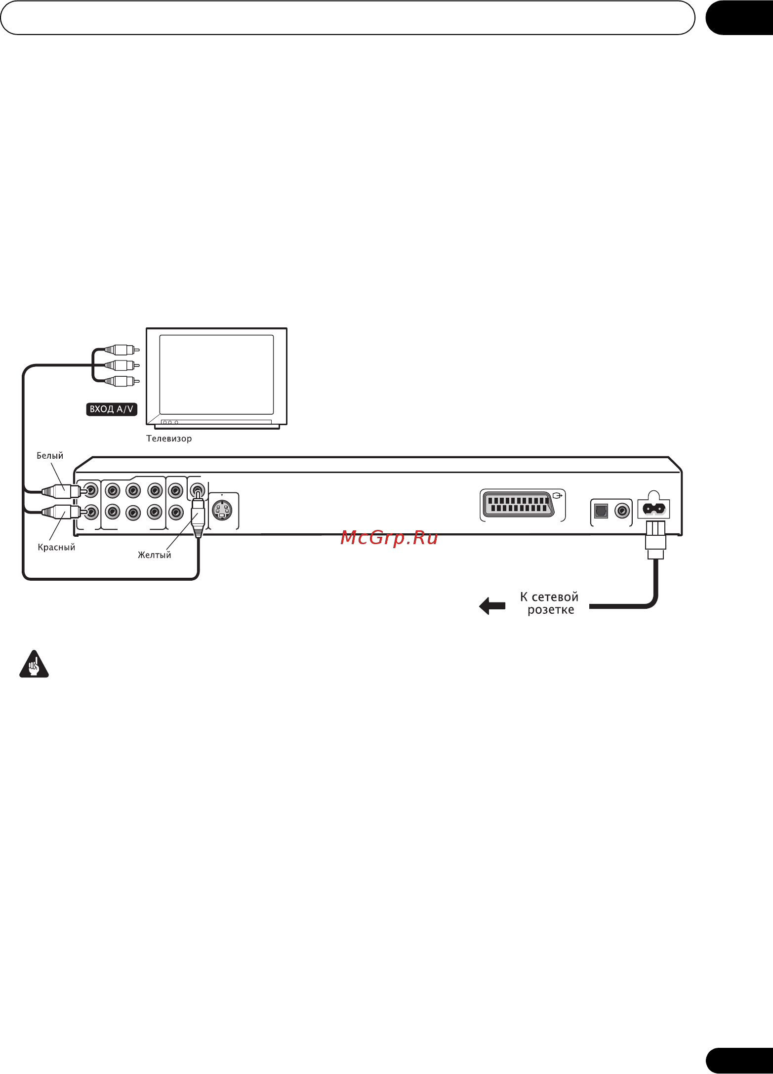 Pioneer DV-585A-k [11/60] Подключение