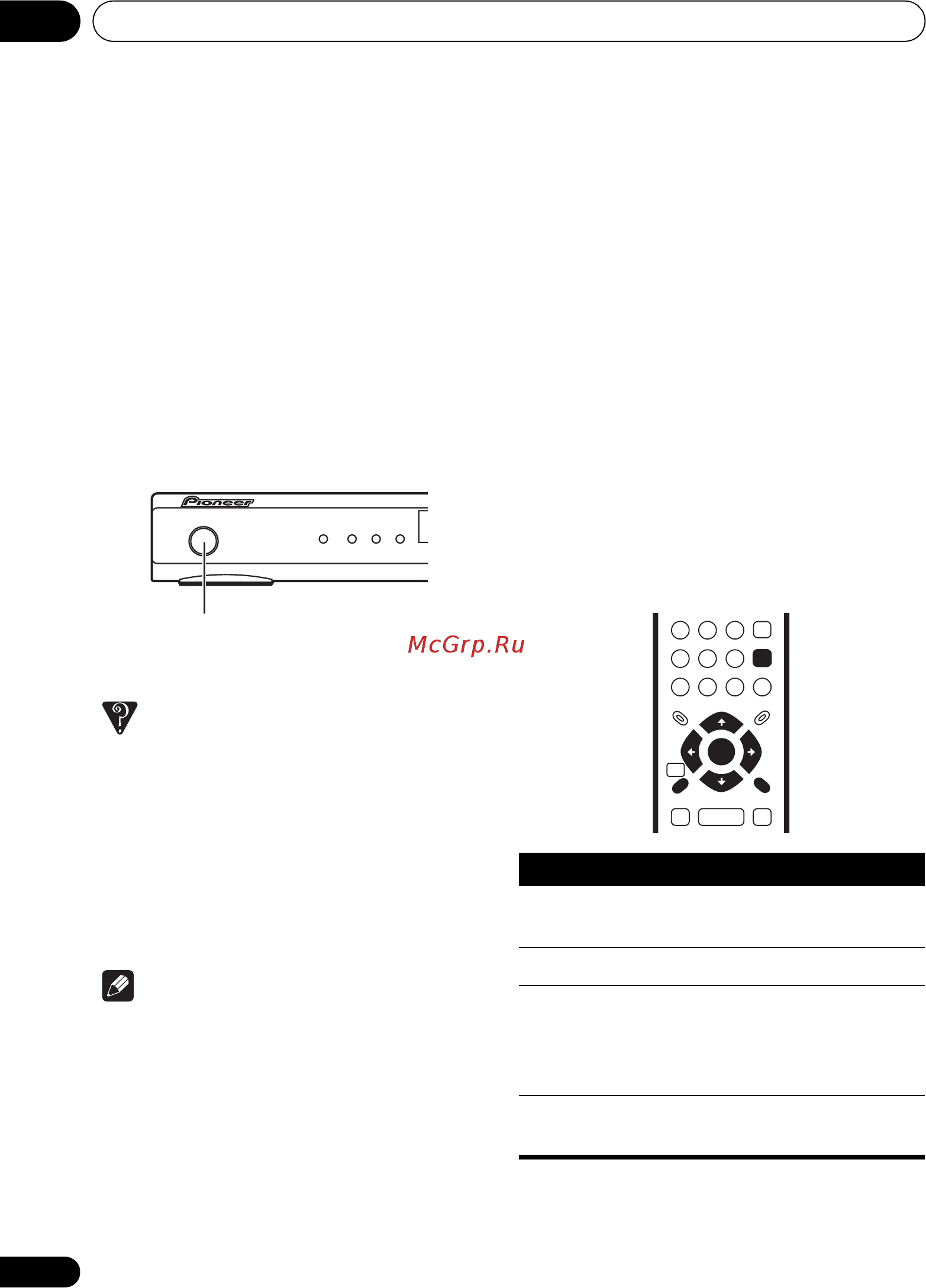 Pioneer DV-585 A S [18/60] Включение