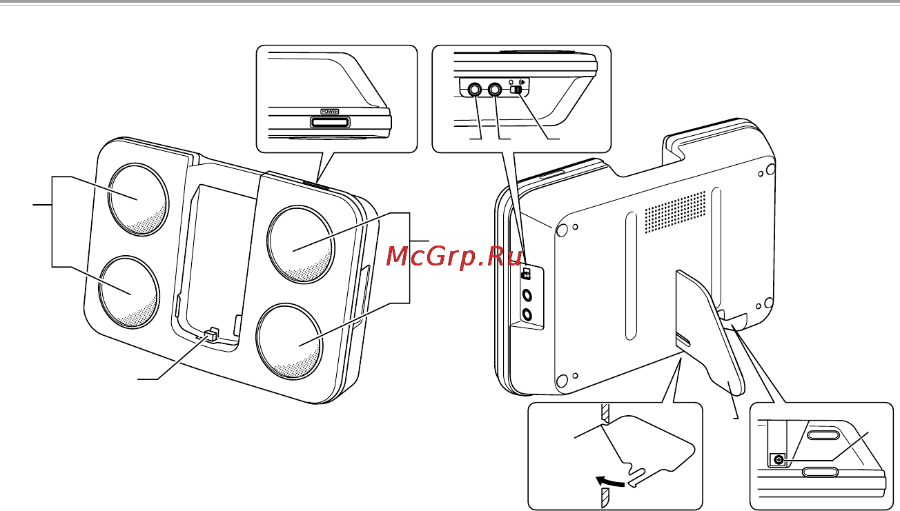 Sanyo ICR-XPS01M [53/217] Подставка