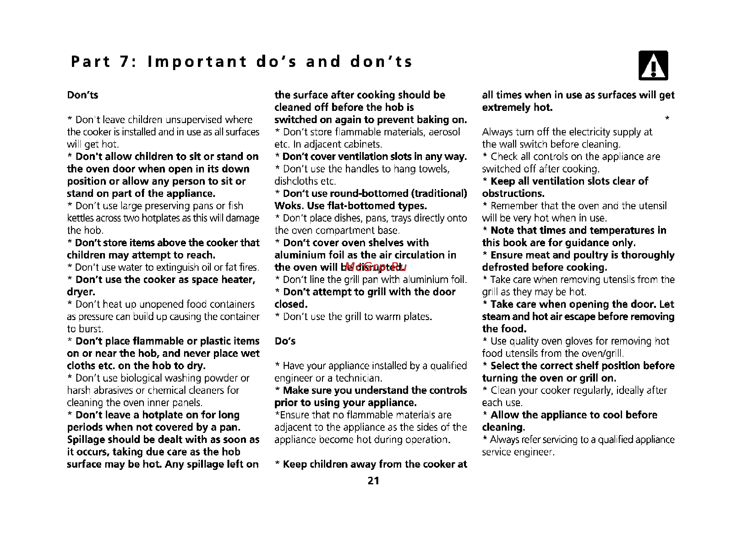 Beko M 6604 CTW [52/64] Part 7 important d