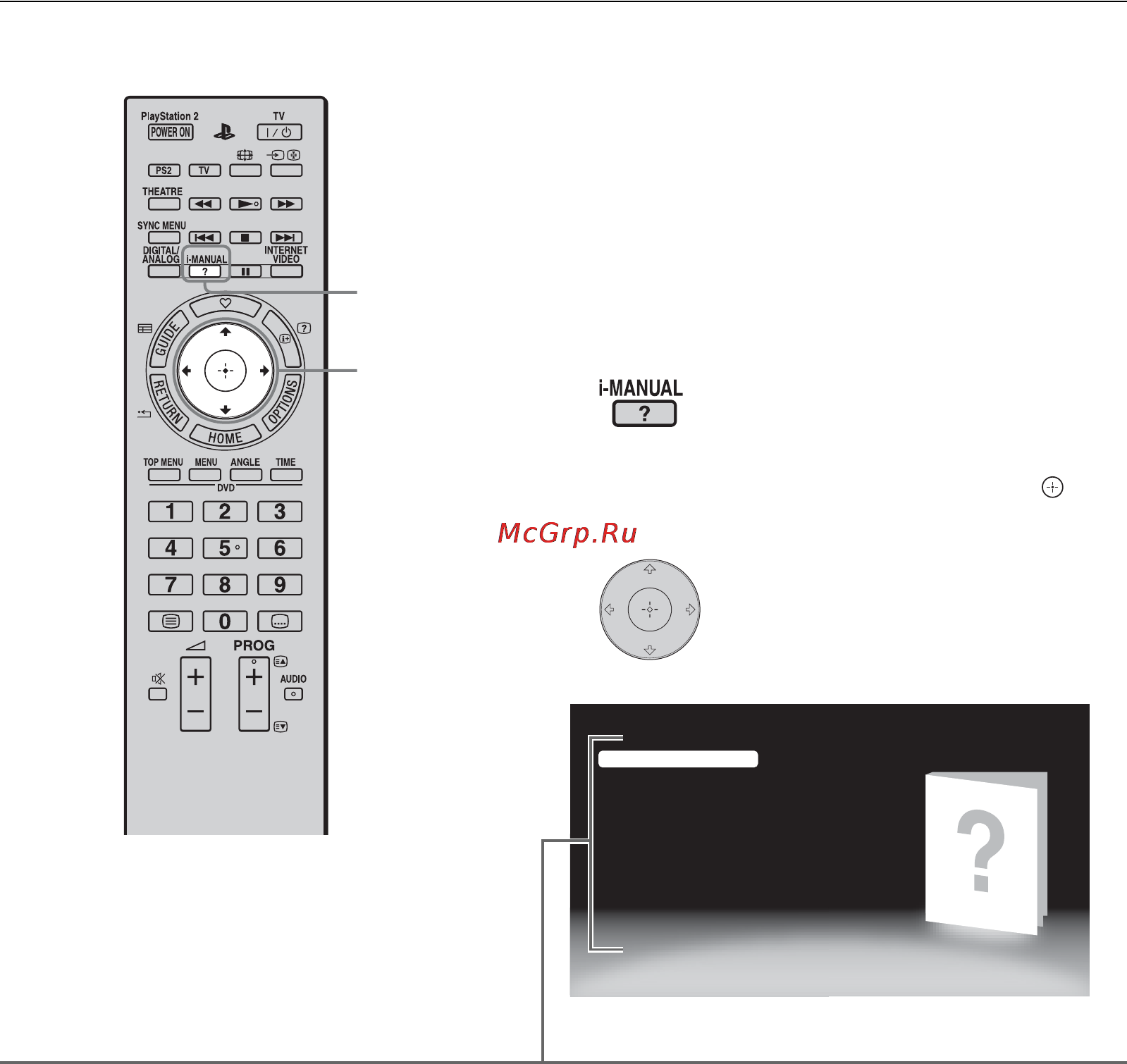 Sony KDL-22PX300 [8/96] Использование i manual