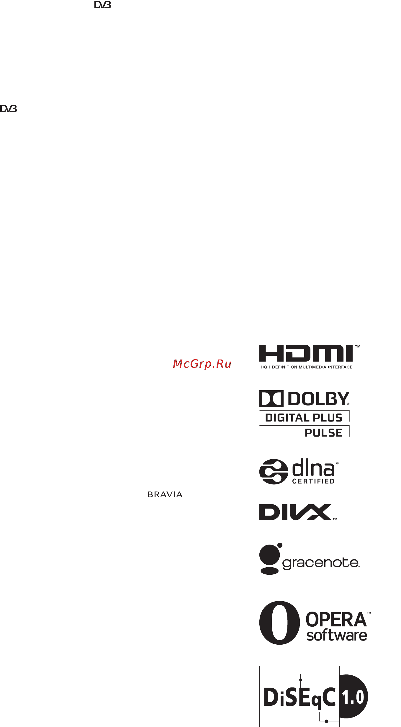 Sony KDL-26EX325 Инструкция по эксплуатации онлайн [2/44] 38353