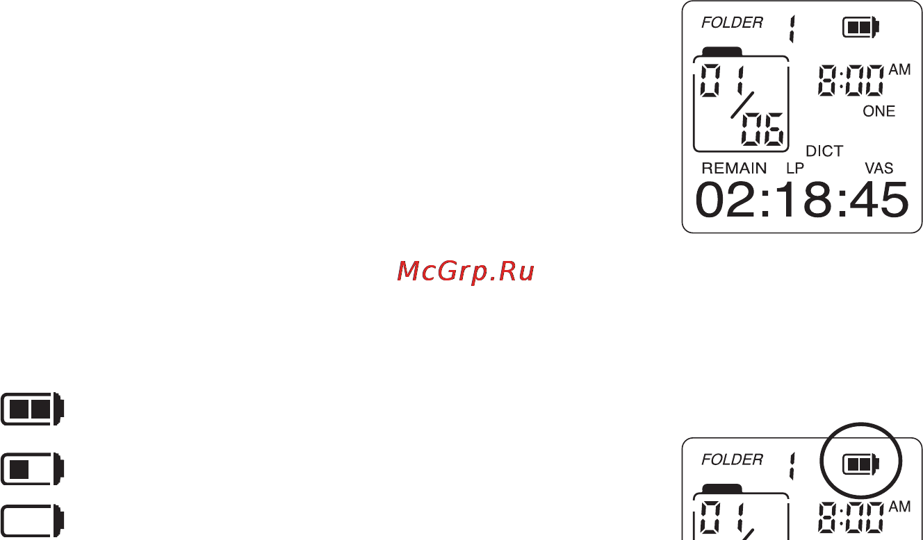 Sanyo ICR-FP 500 [5/25] Начало работы