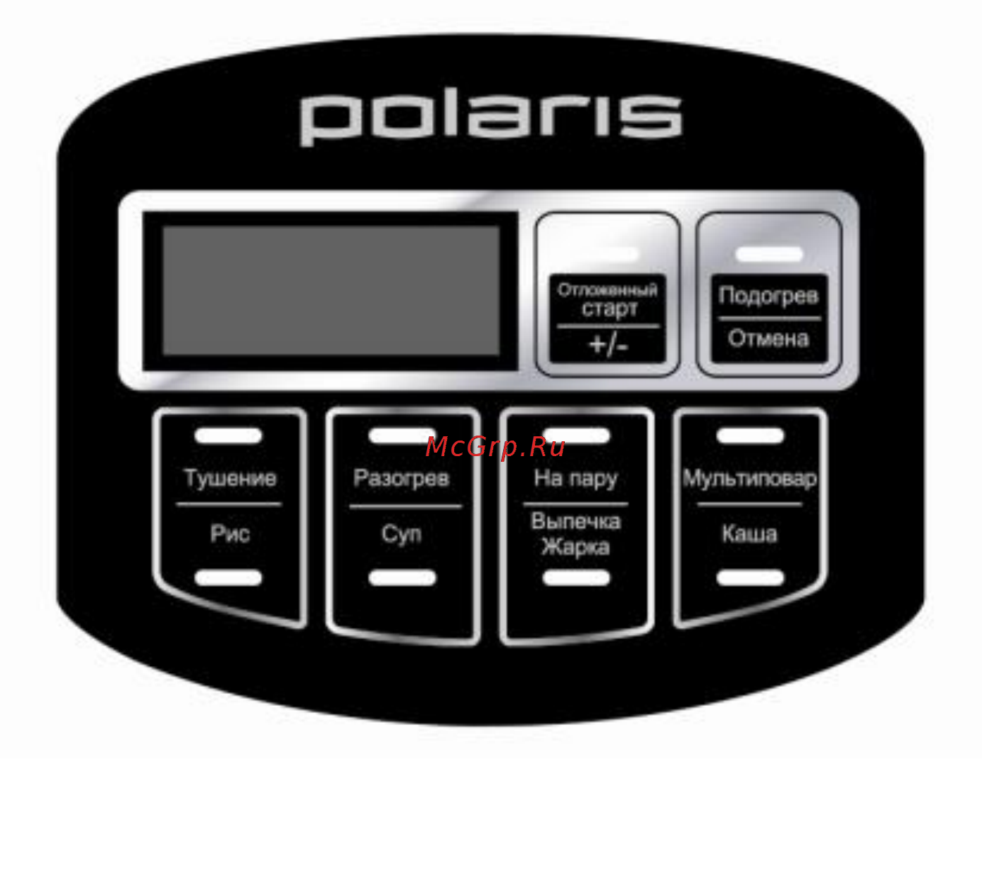 Polaris PMC 0509AD [35/47] Басқару панелі