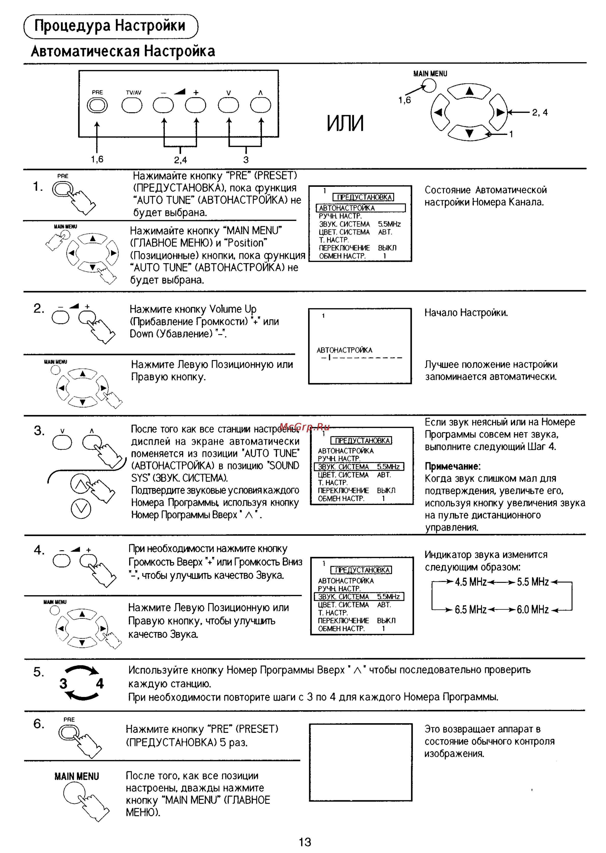 Panasonic TC-21D2Q [13/28] Или