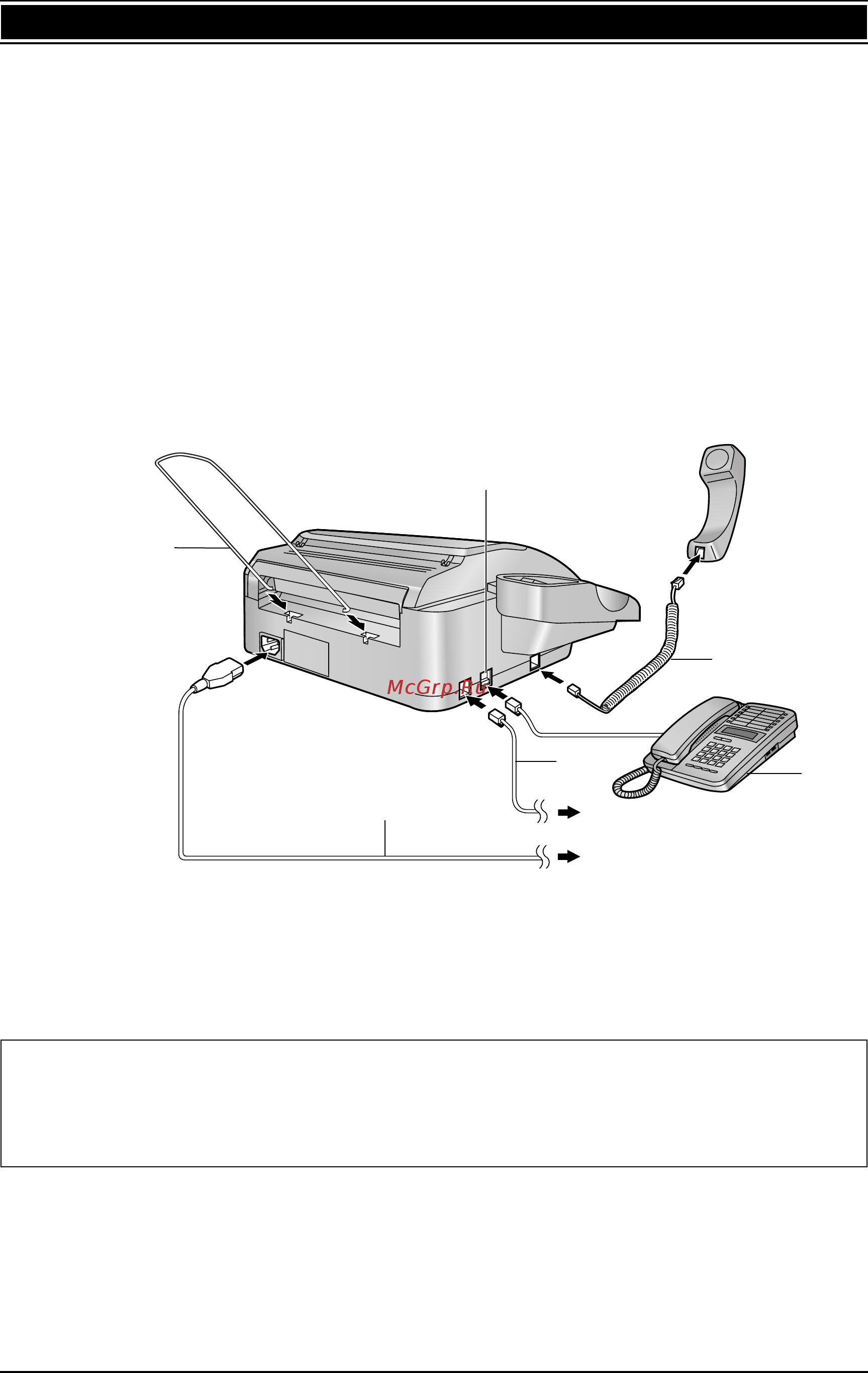 Panasonic KX-FT902RU [64/72] Connections