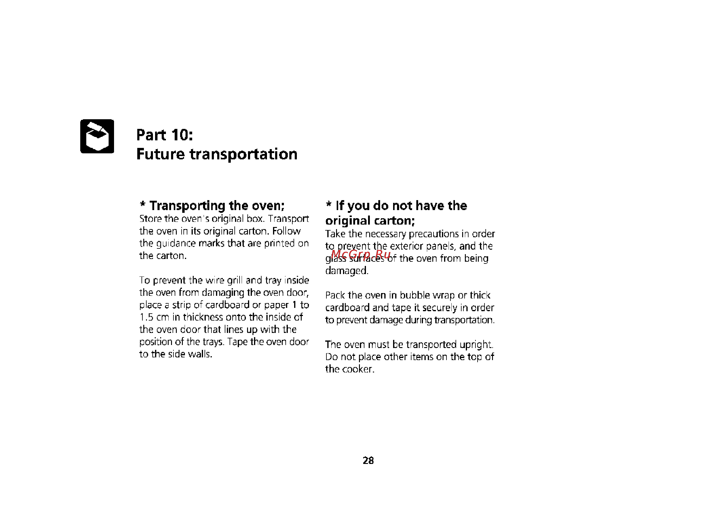 Beko CS 61110 [58/64] Part 10 future transportation
