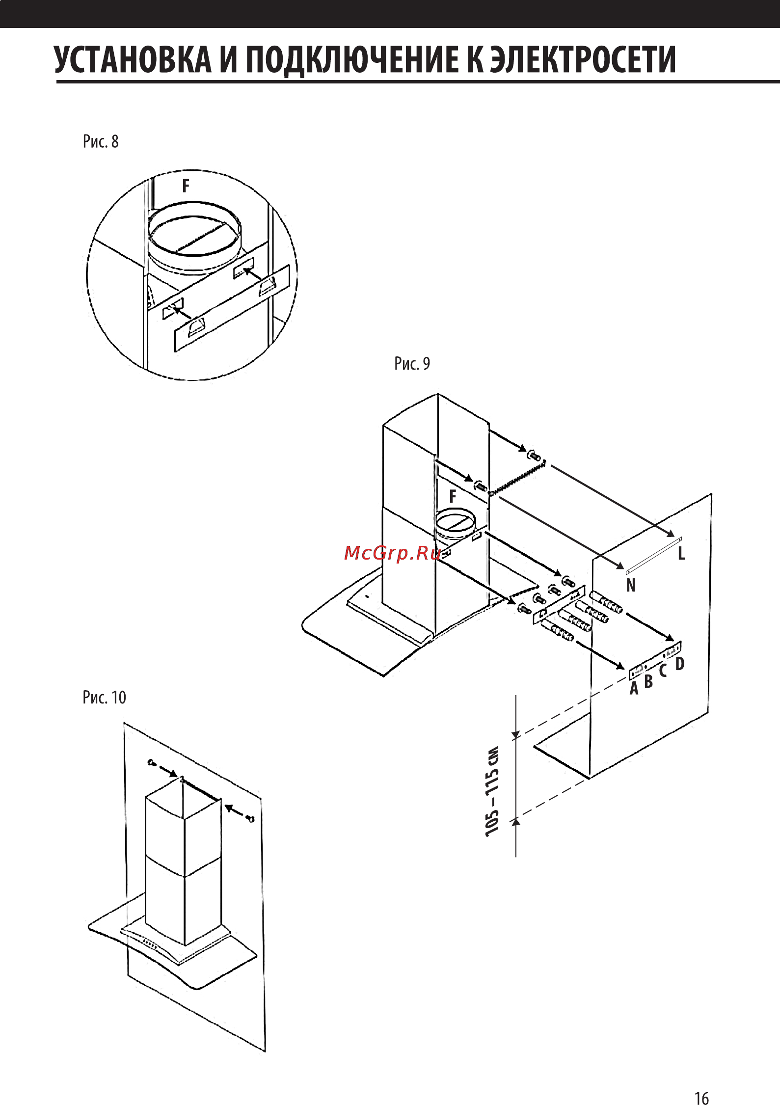 Shindo ALIOT sensor 60B/OG 3ETC [17/20] Установка и подключение к электросети