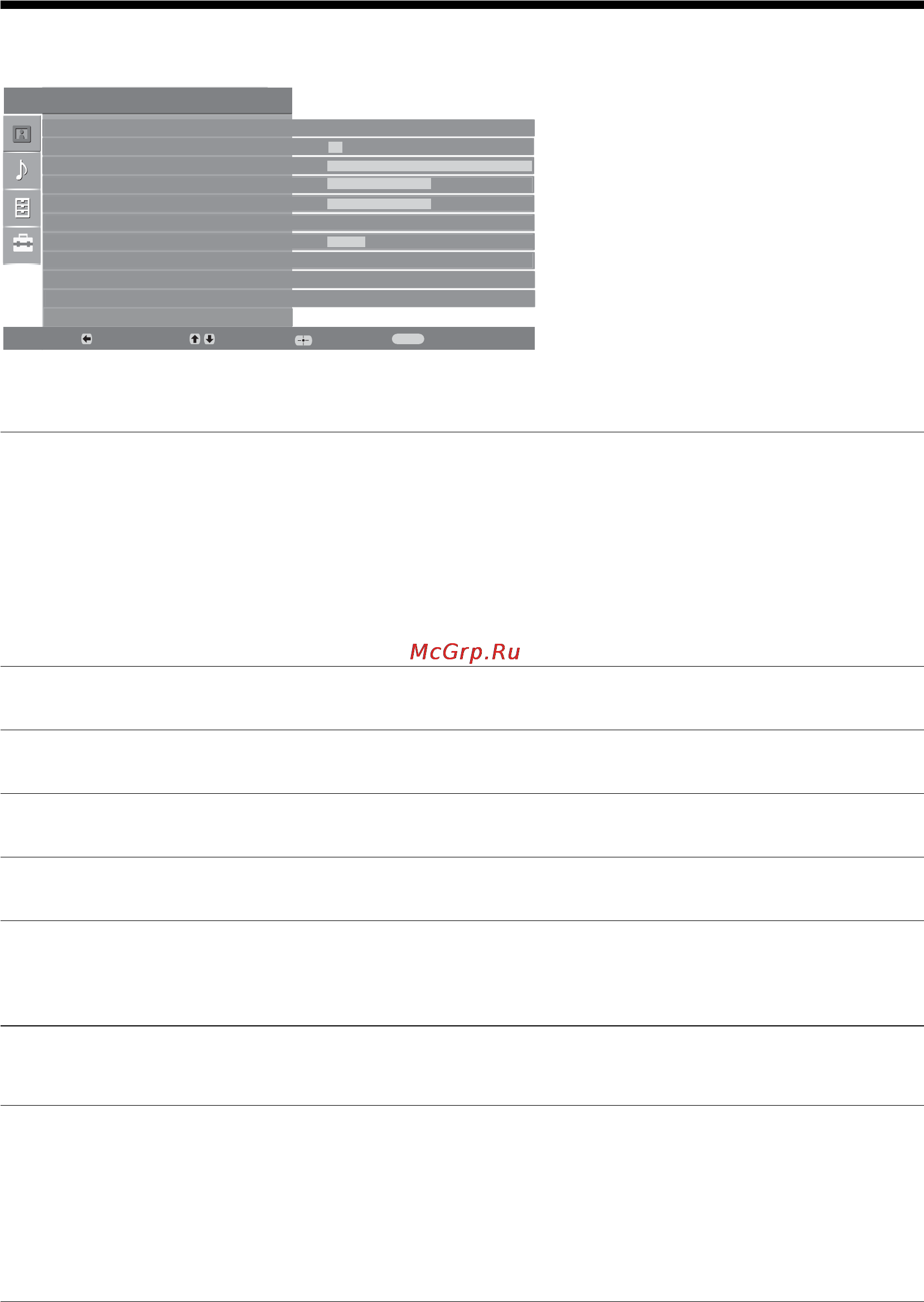 Sony KDL-20S3000 [20/66] Picture adjustment menu