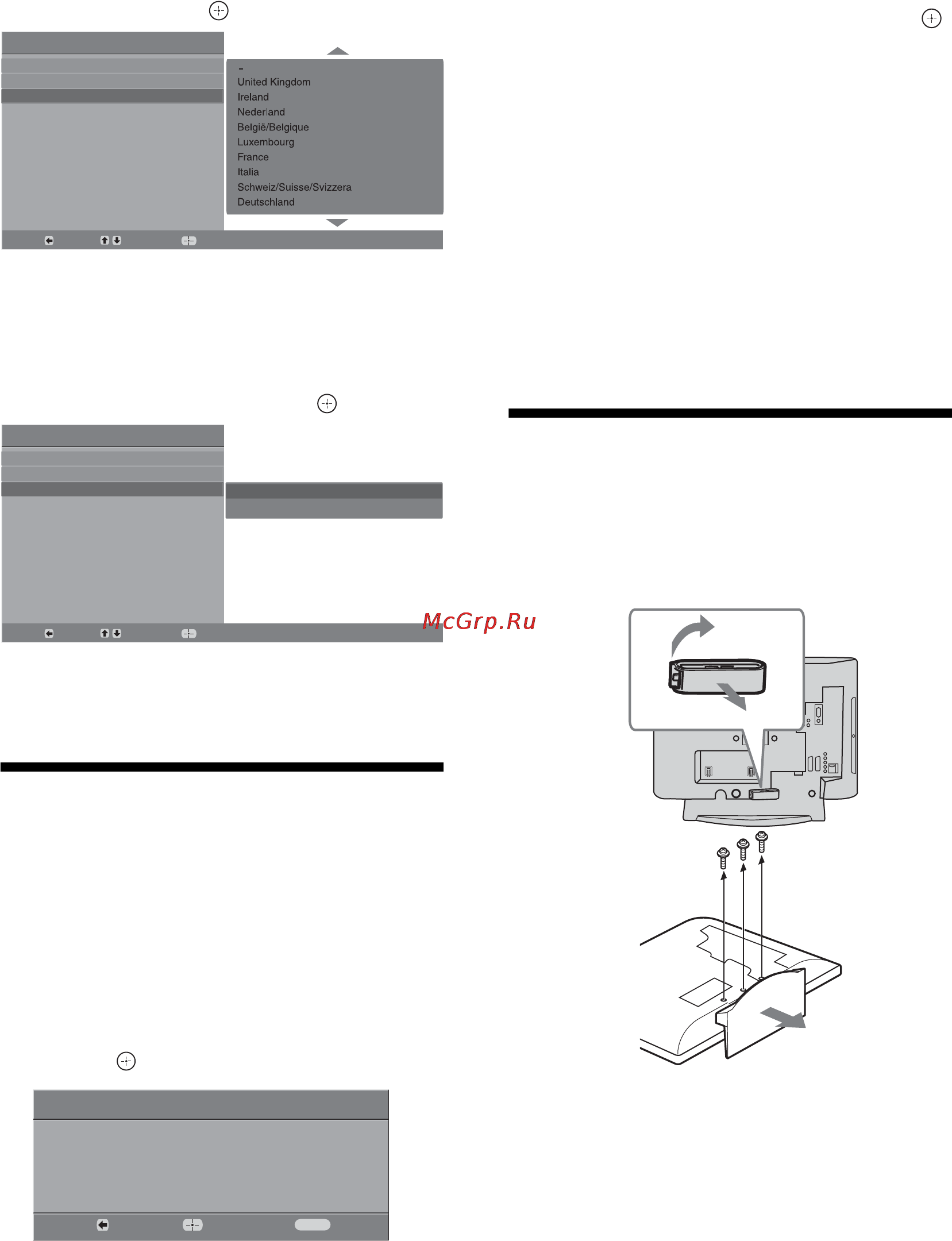 Sony KDL-20S3030 [38/66] Нажмите