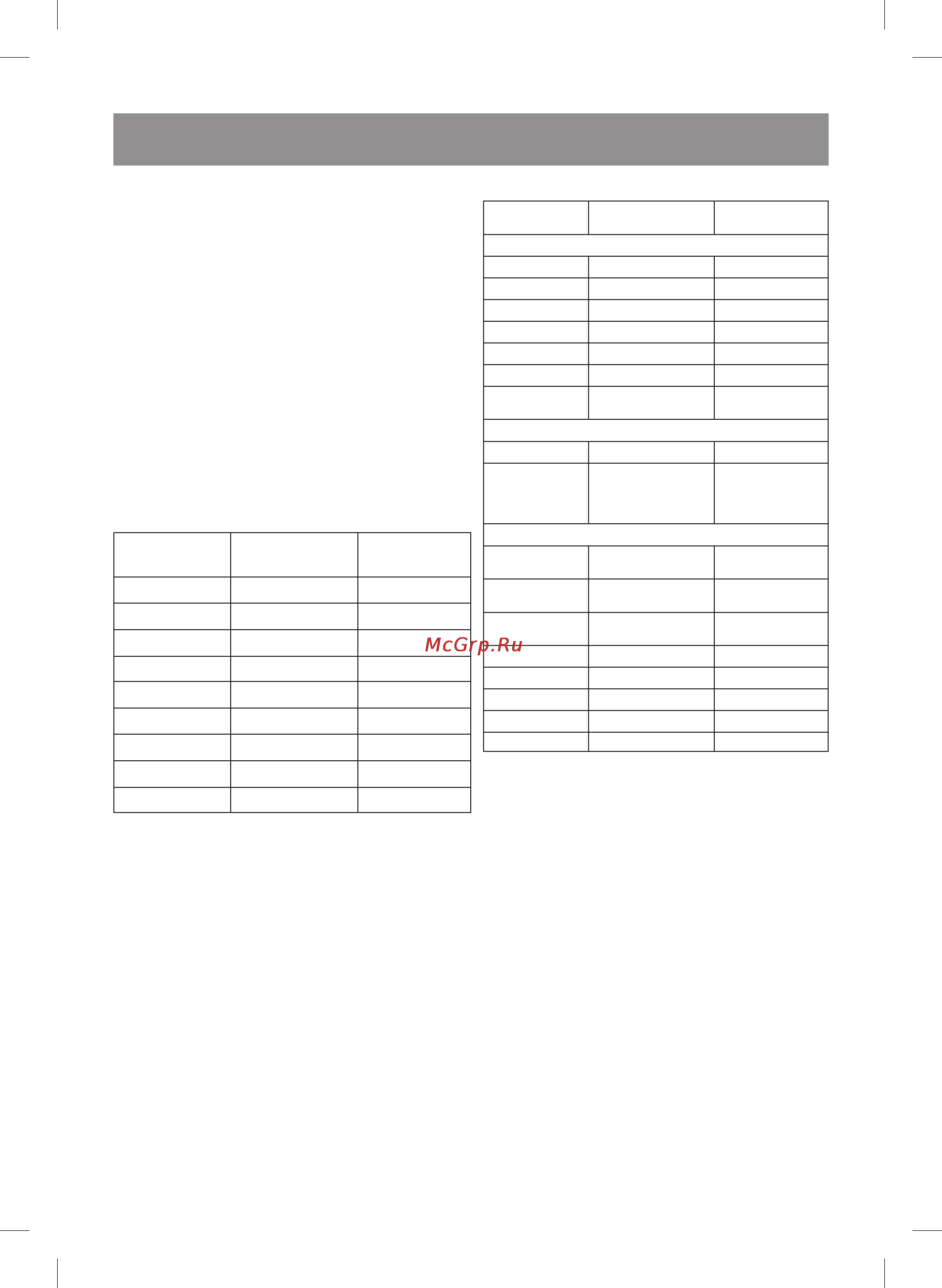 Vitek VT-4204 GY [14/64] Dampfzubereitungszeit tabelle 3