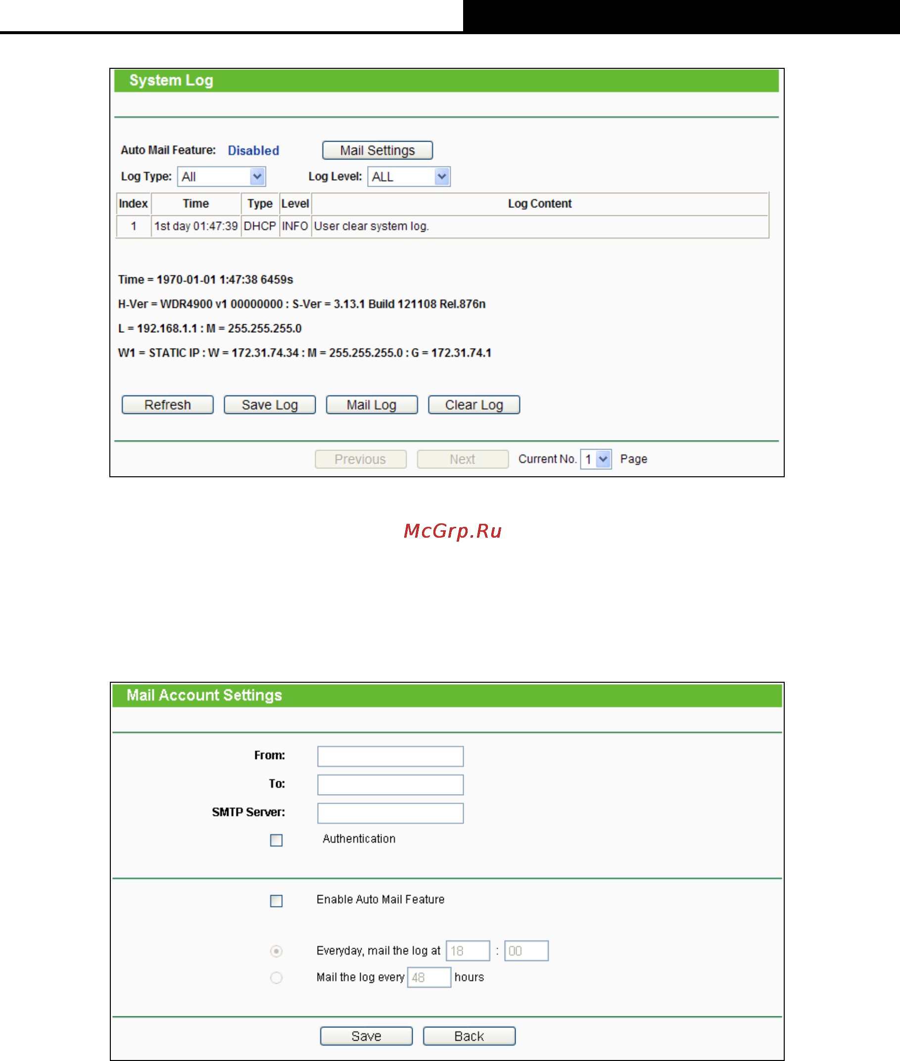 Tp-Link TL-WDR4900 Инструкция по эксплуатации онлайн [131/144] 38465