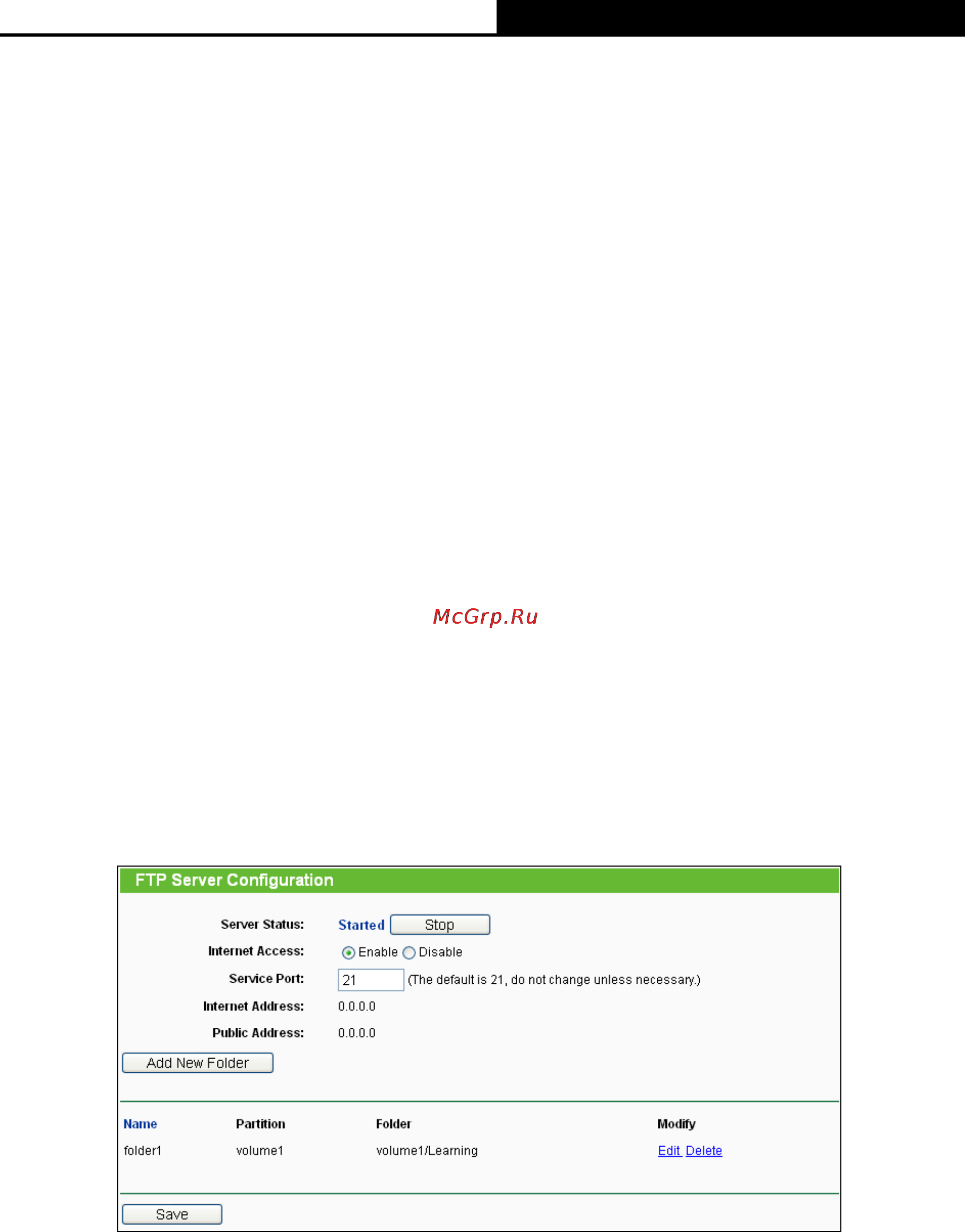 Tp-Link TL-WDR4900 [74/144] Ftp server