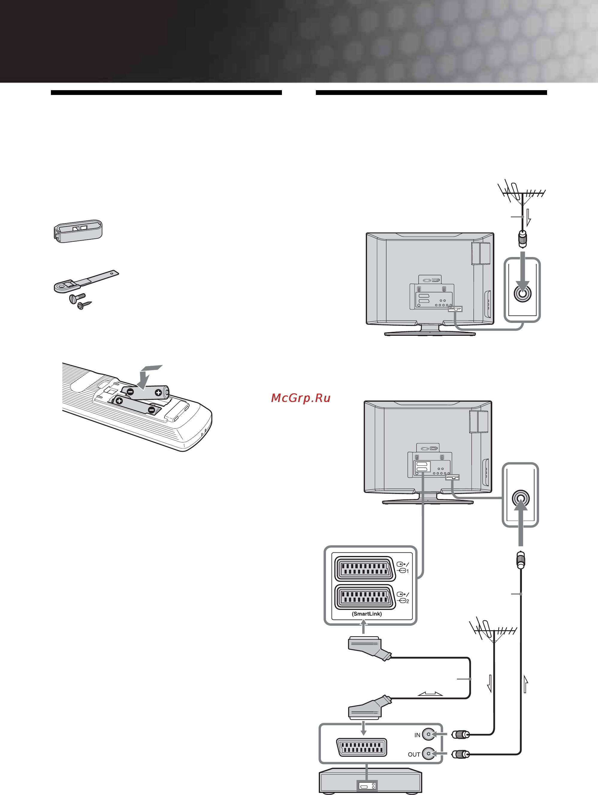 Sony KDL-20S4020 [66/94] Instrukcja podłączenia i programowania