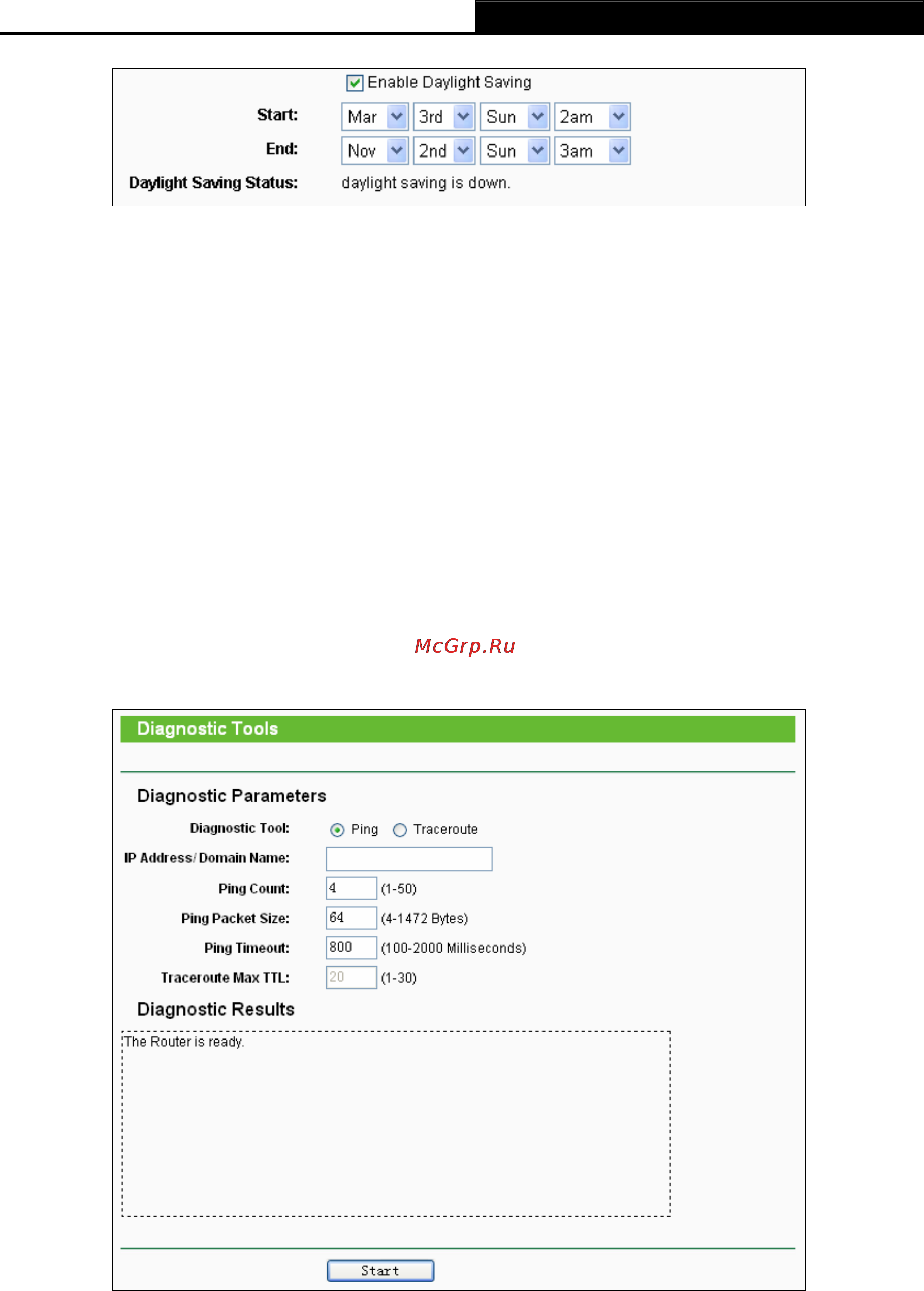 Tp-Link TL-WDR4300 [116/135] Diagnostic