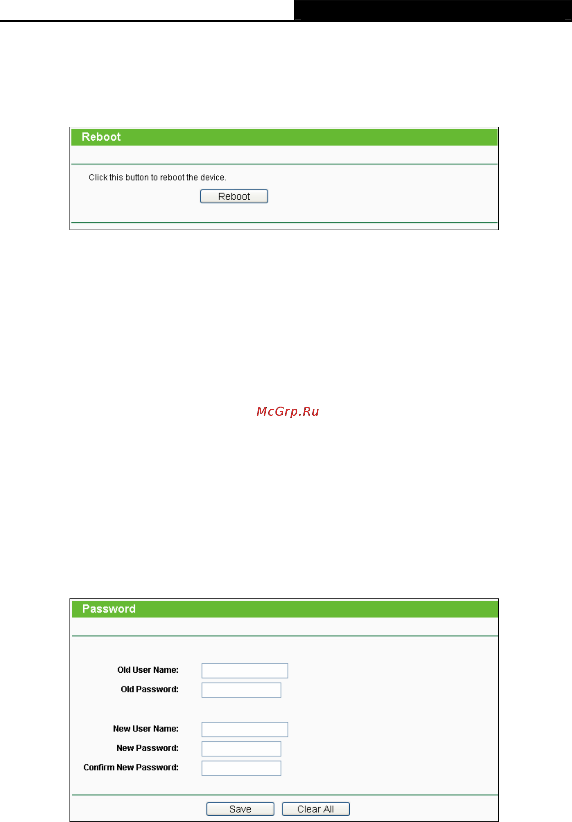 Tp-Link TL-WDR4300 [120/135] Reboot