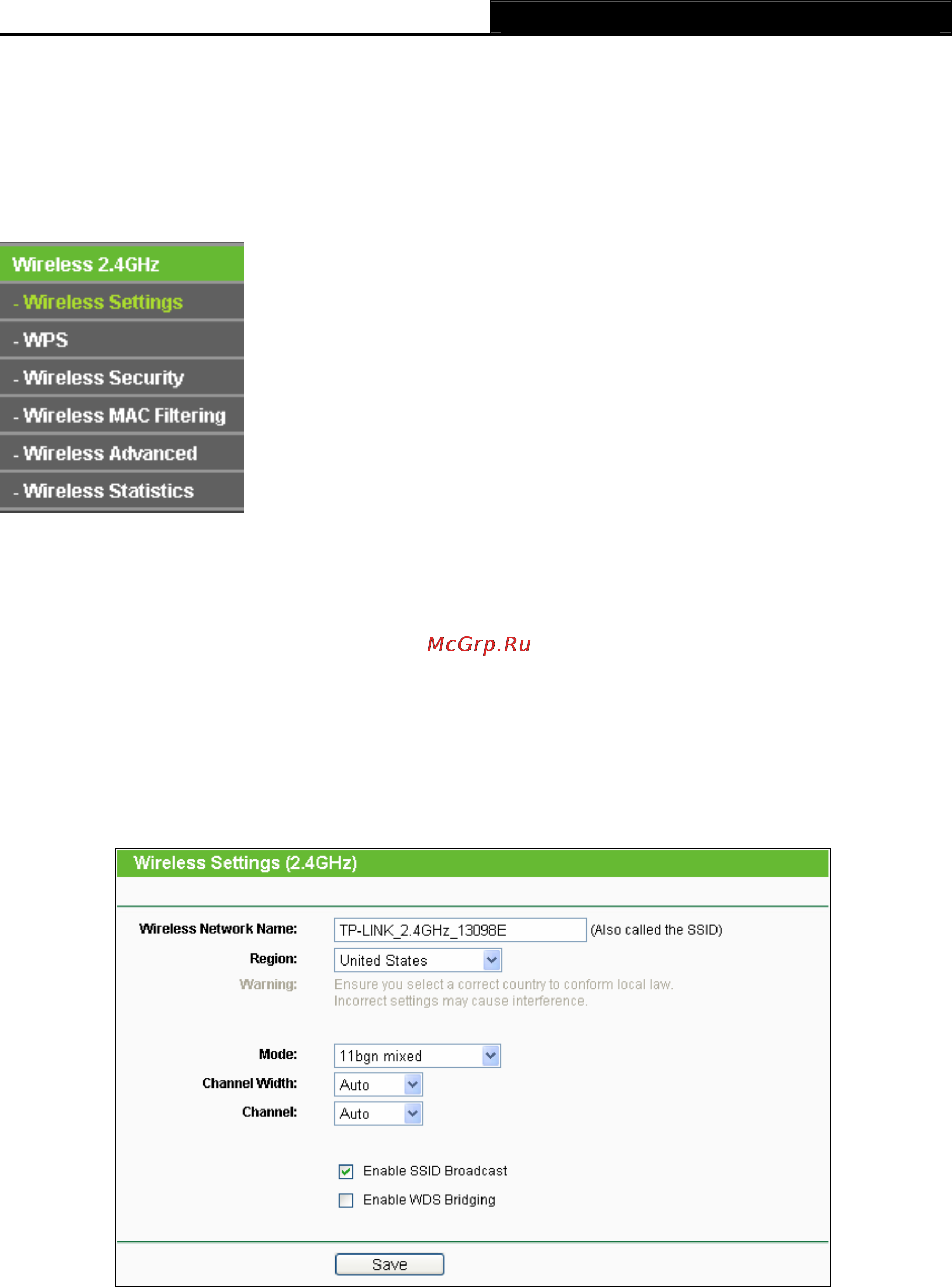Tp-Link TL-WDR3600 [42/134] Wireless 2 ghz