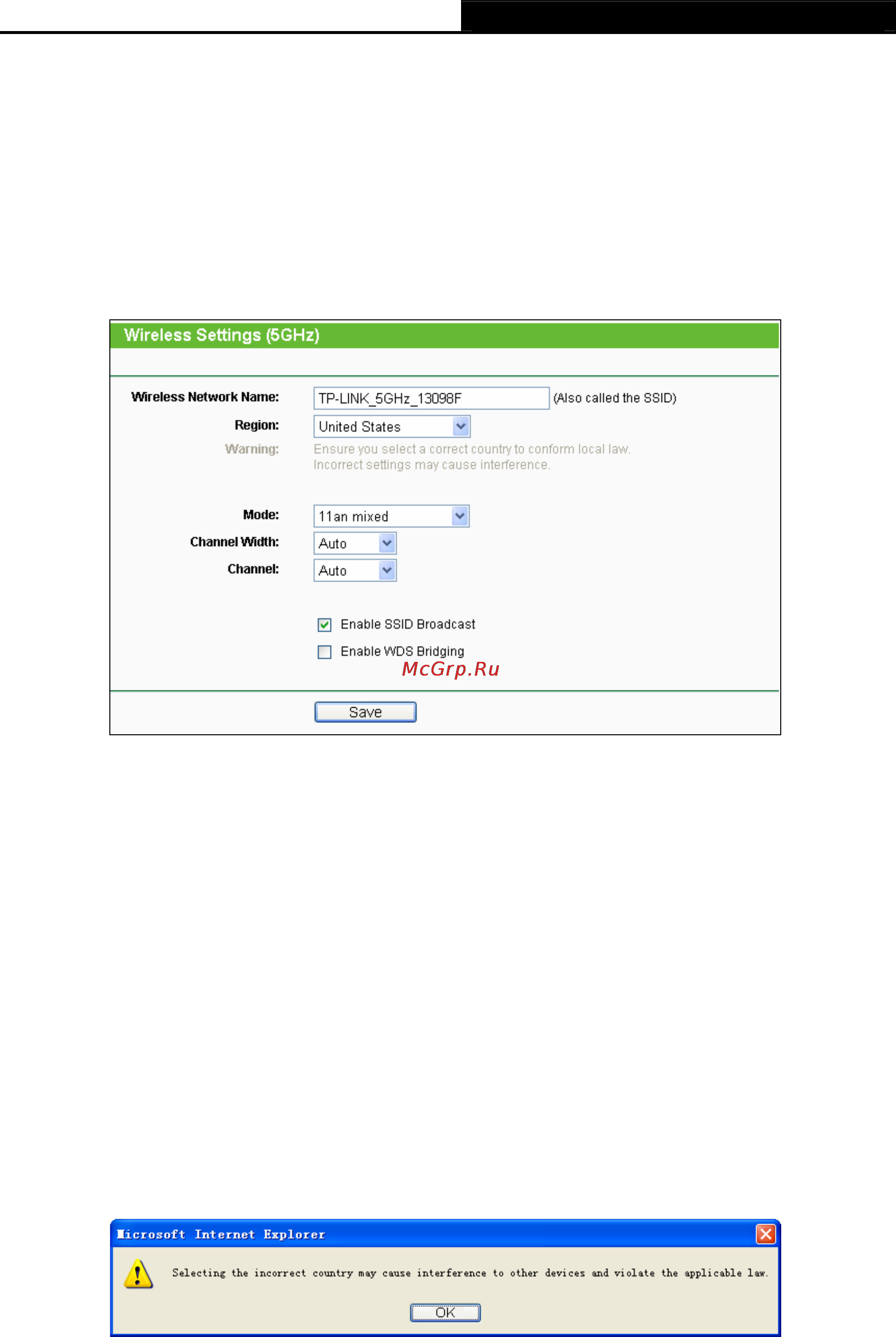 Tp-Link TL-WDR3600 [55/134] Wireless settings