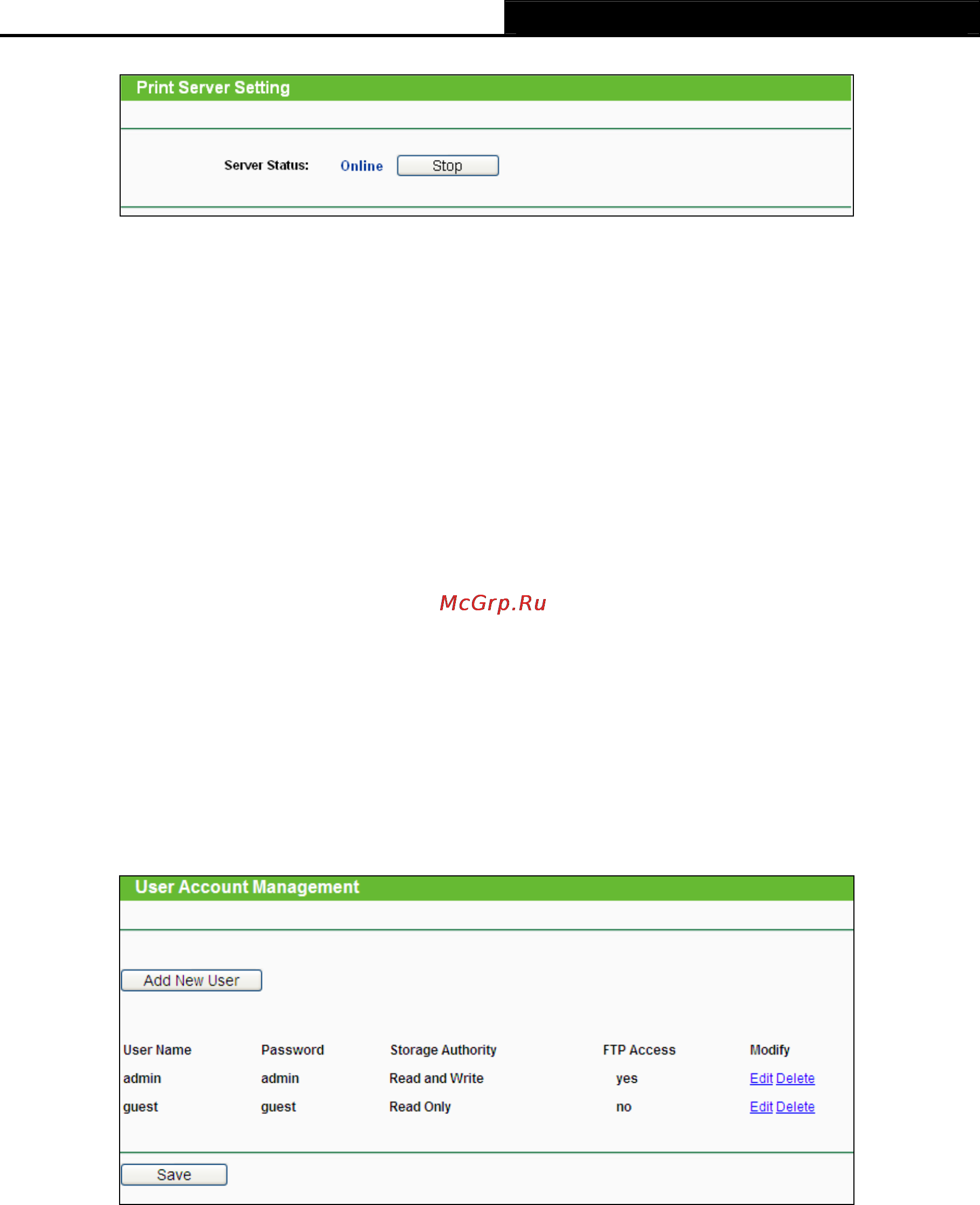 Tp-Link TL-WDR3600 [76/134] User accounts