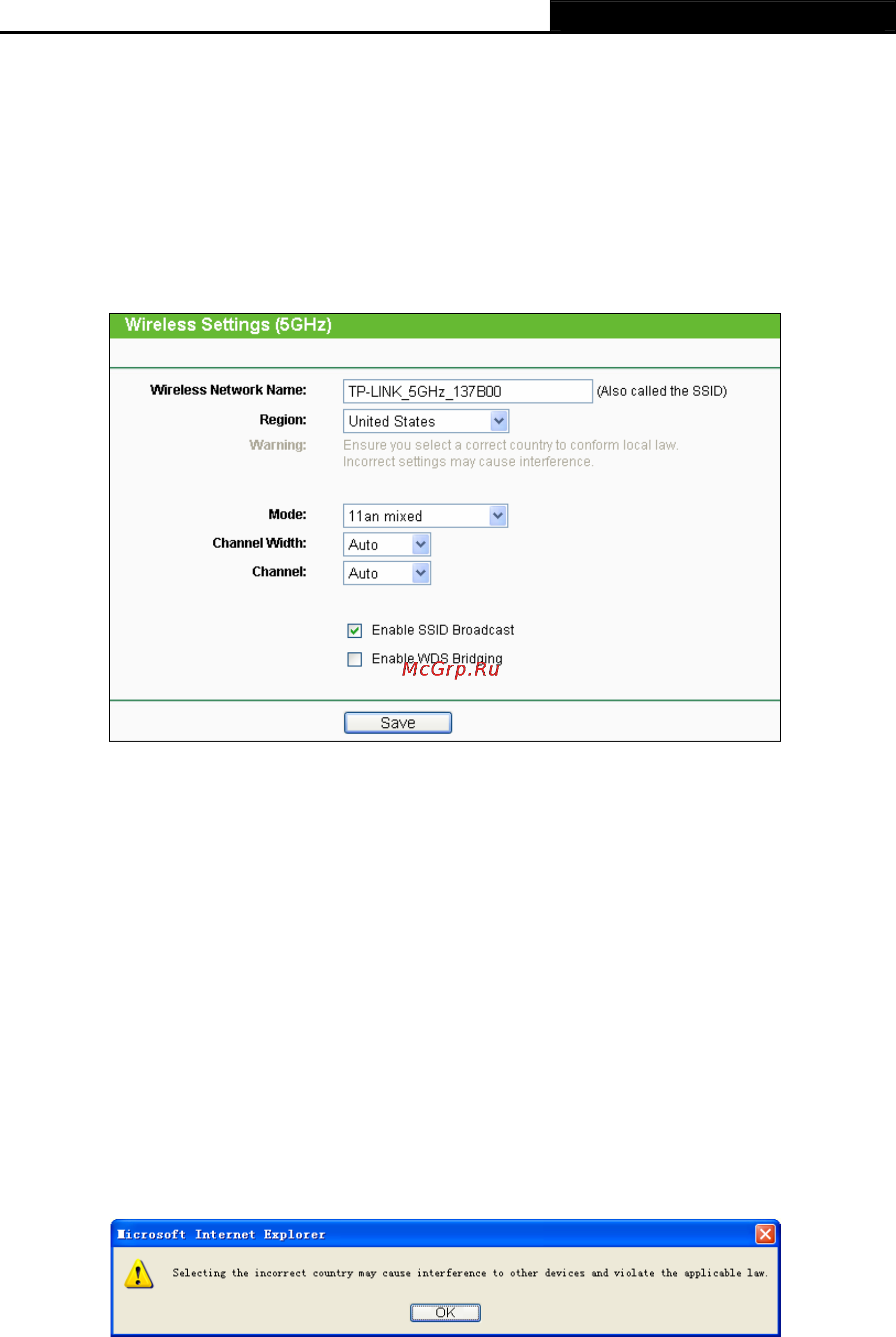 Tp-Link TL-WDR3500 [55/134] Wireless settings