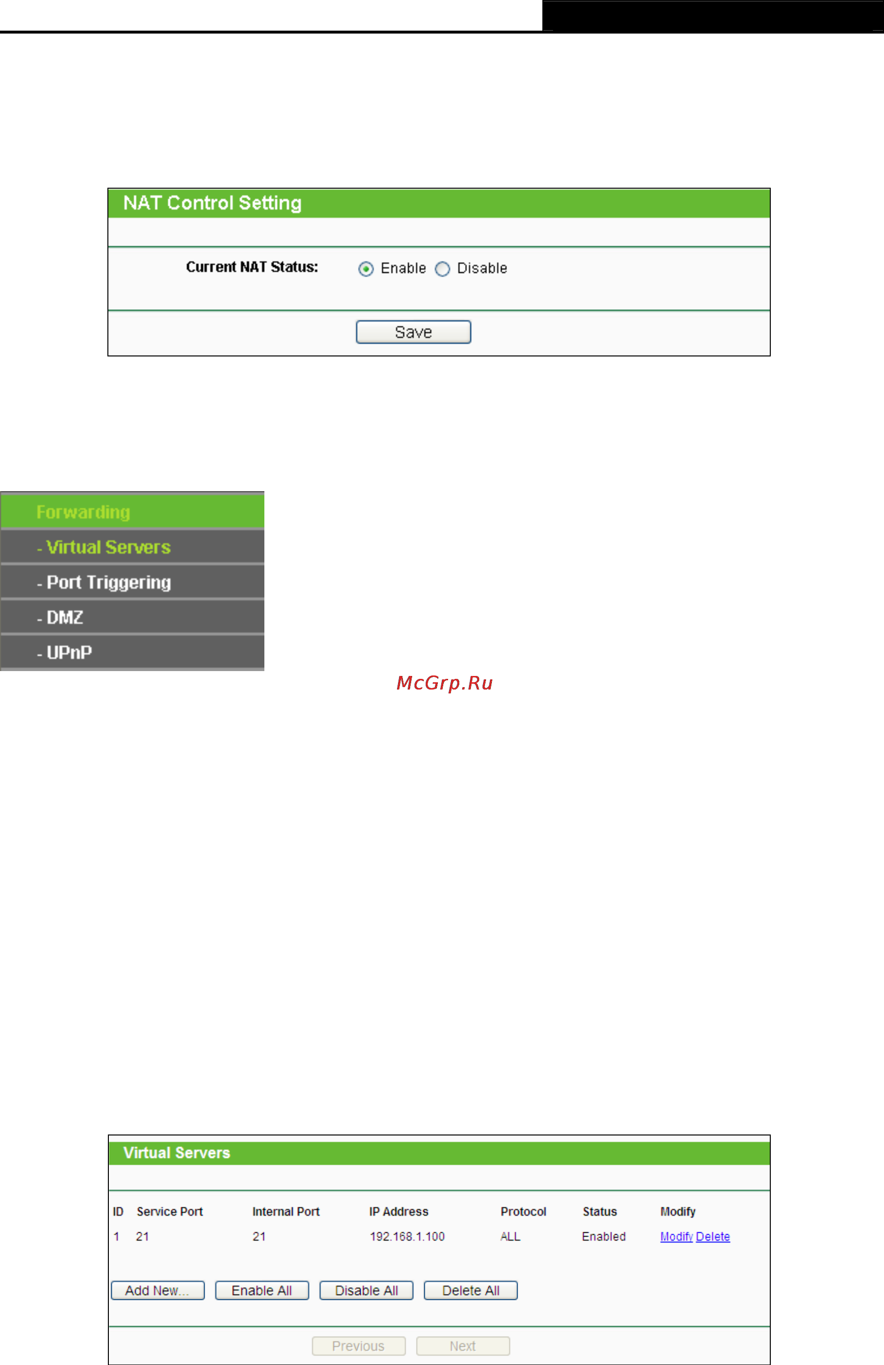 Tp-Link TL-WDR3500 [78/134] Forwarding