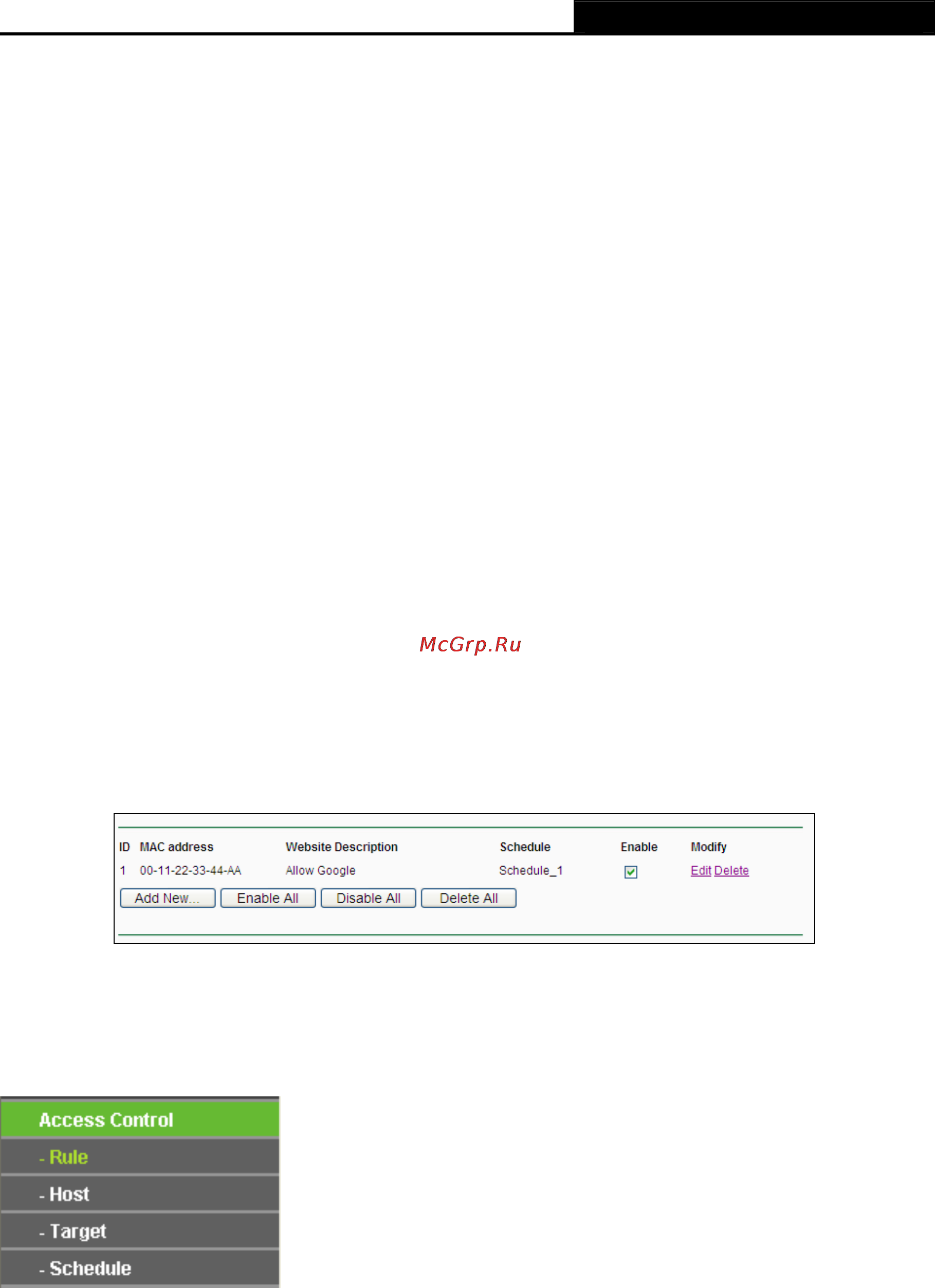 Tp-Link TL-WDR3500 [91/134] Access control