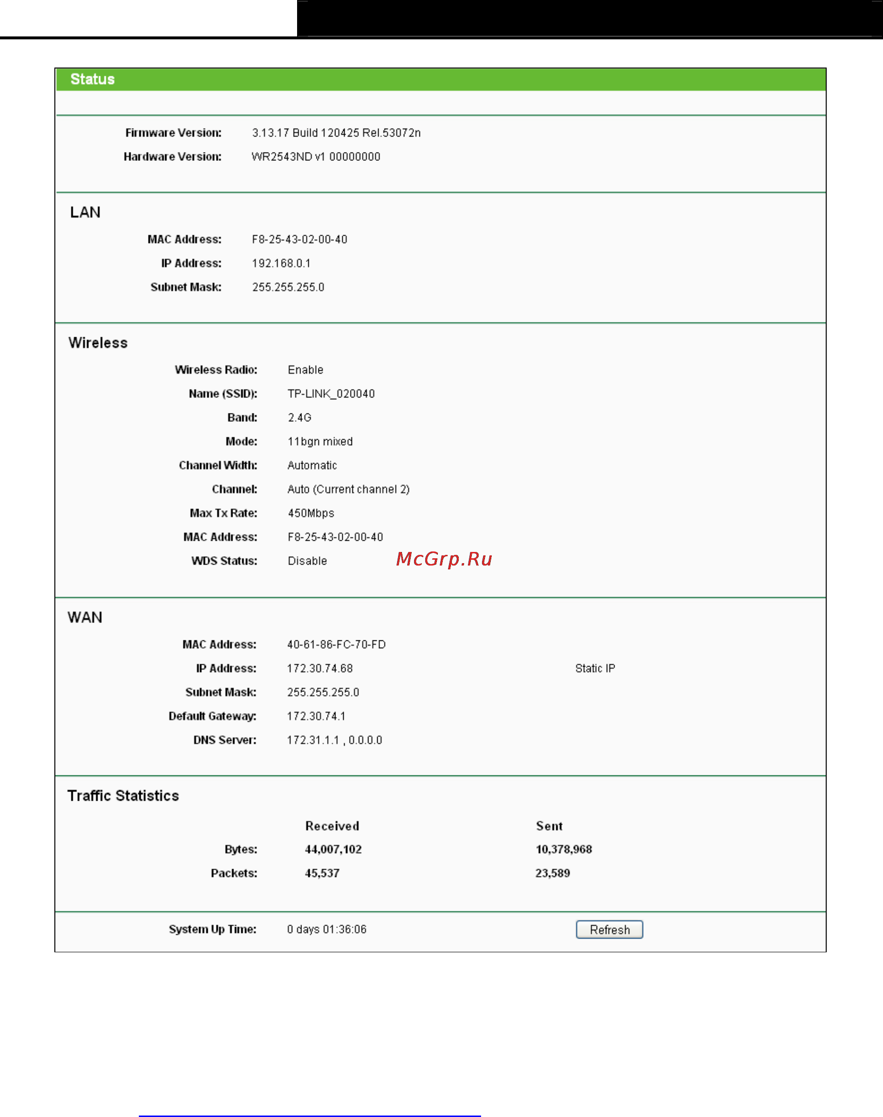 Tp-Link TL-WR2543ND [29/126] Quick setup