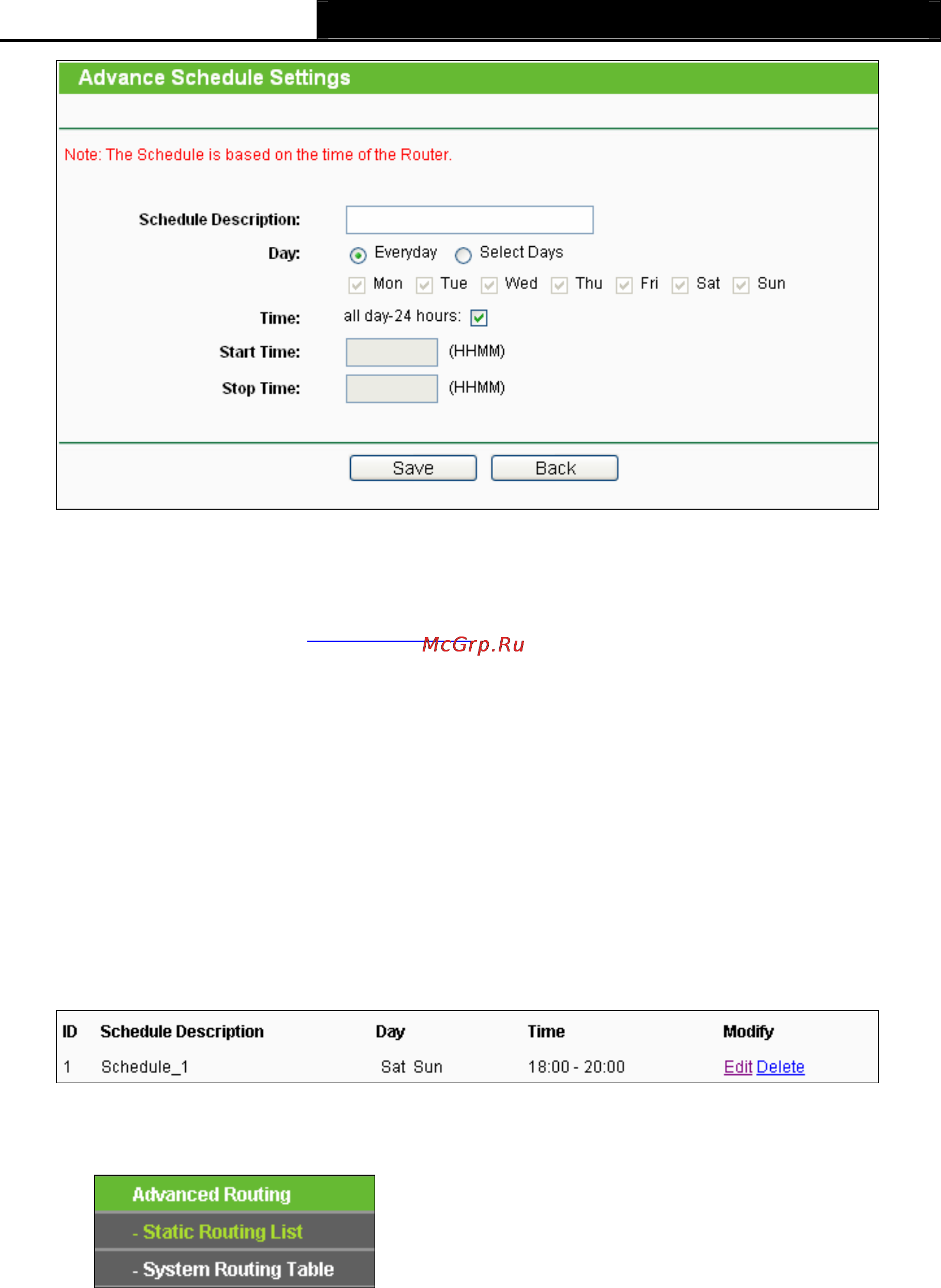 Tp-Link TL-WR2543ND [94/126] Advanced routing