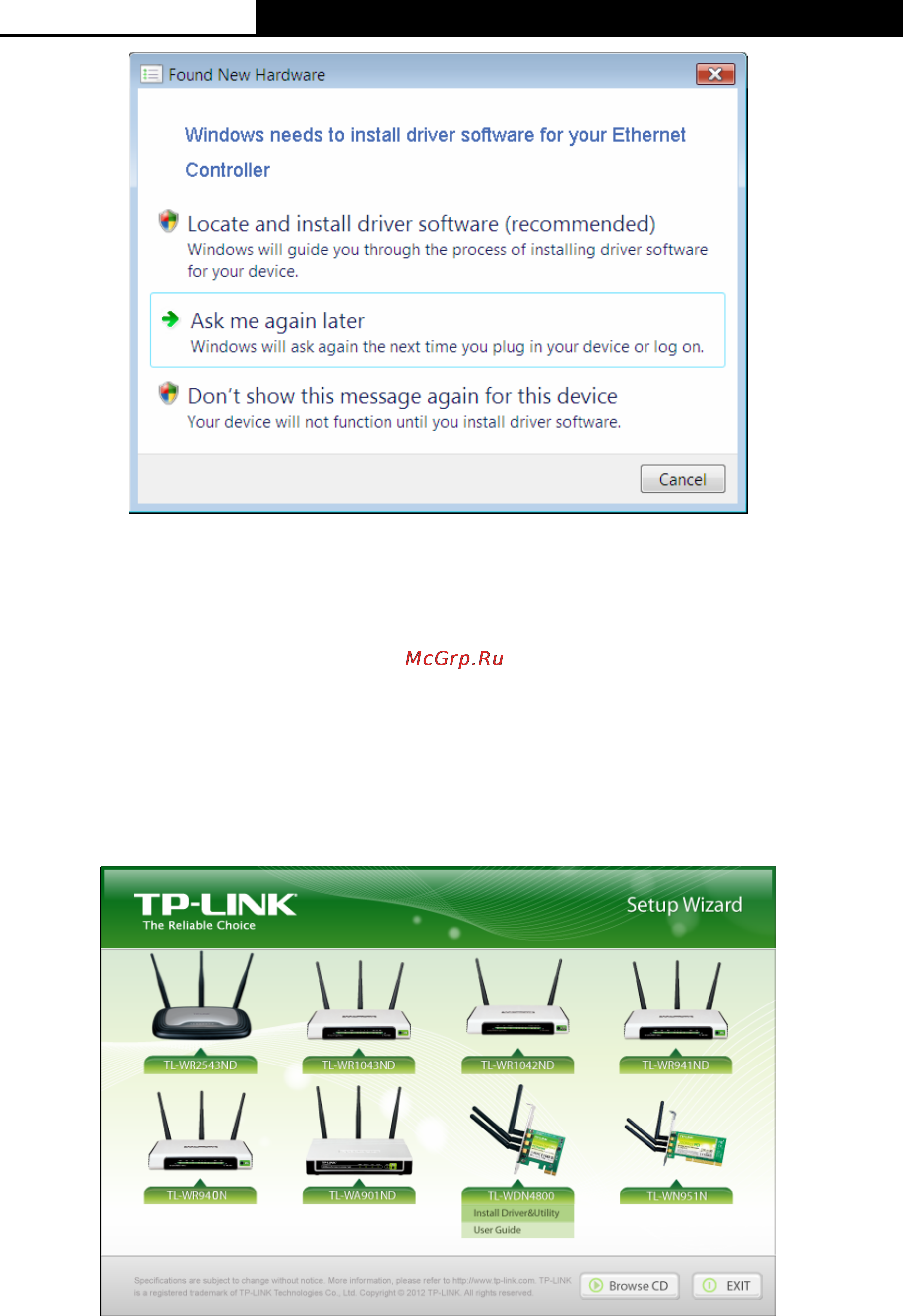 Tp-Link TL-WDN4800 [12/47] Software installation