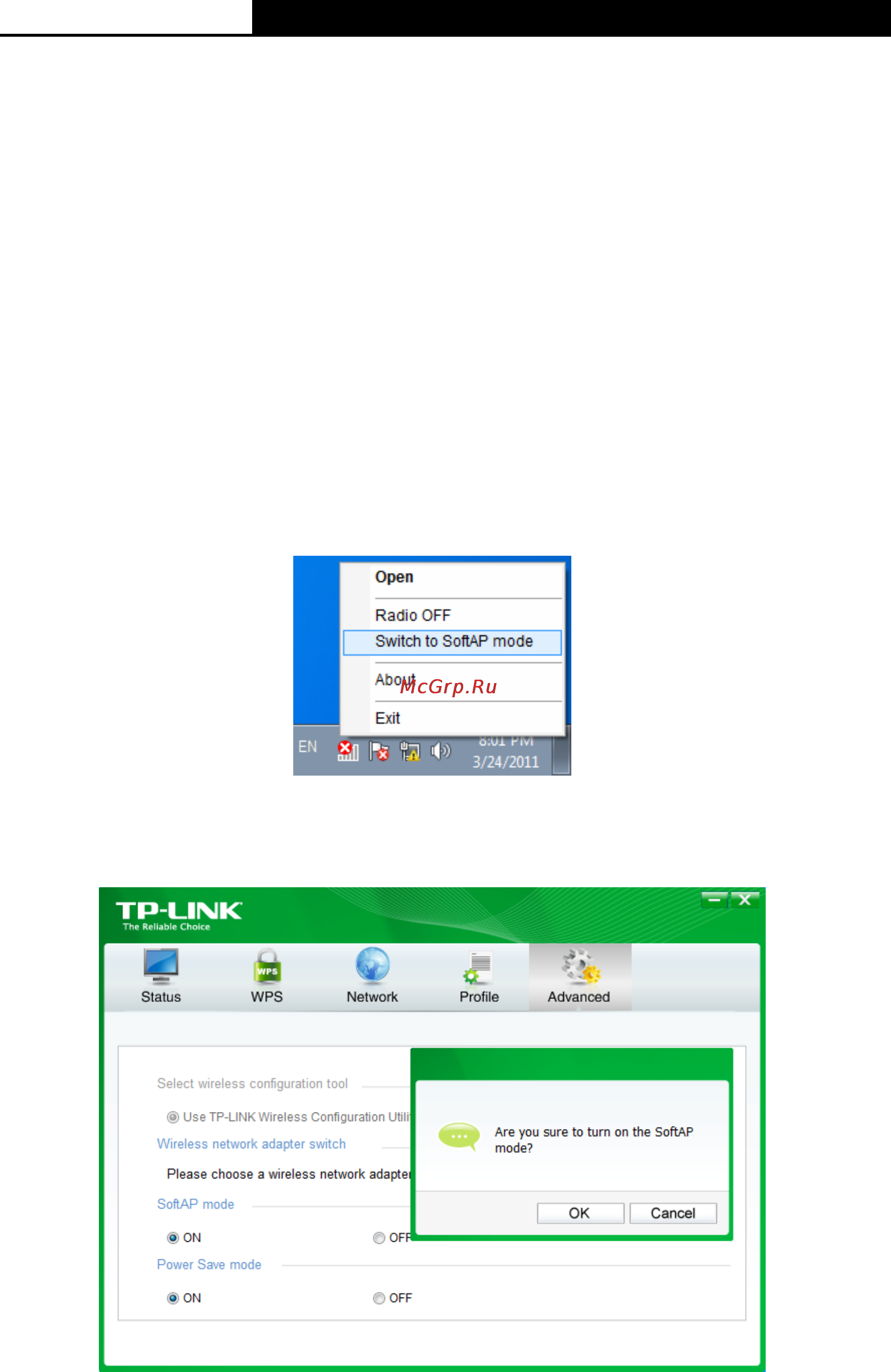 Tp-Link TL-WDN4800 [39/47] Chapter 5 ap mode for windows 7 only