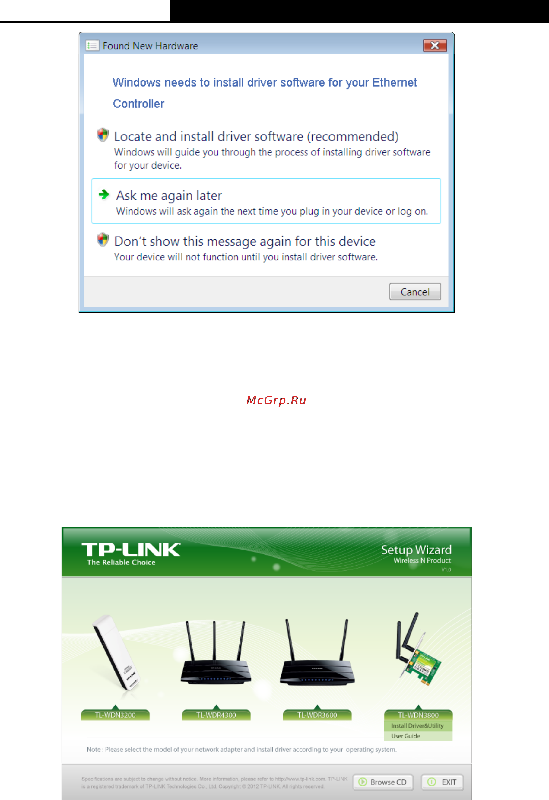 Tp-Link TL-WDN3800 [12/47] Software installation