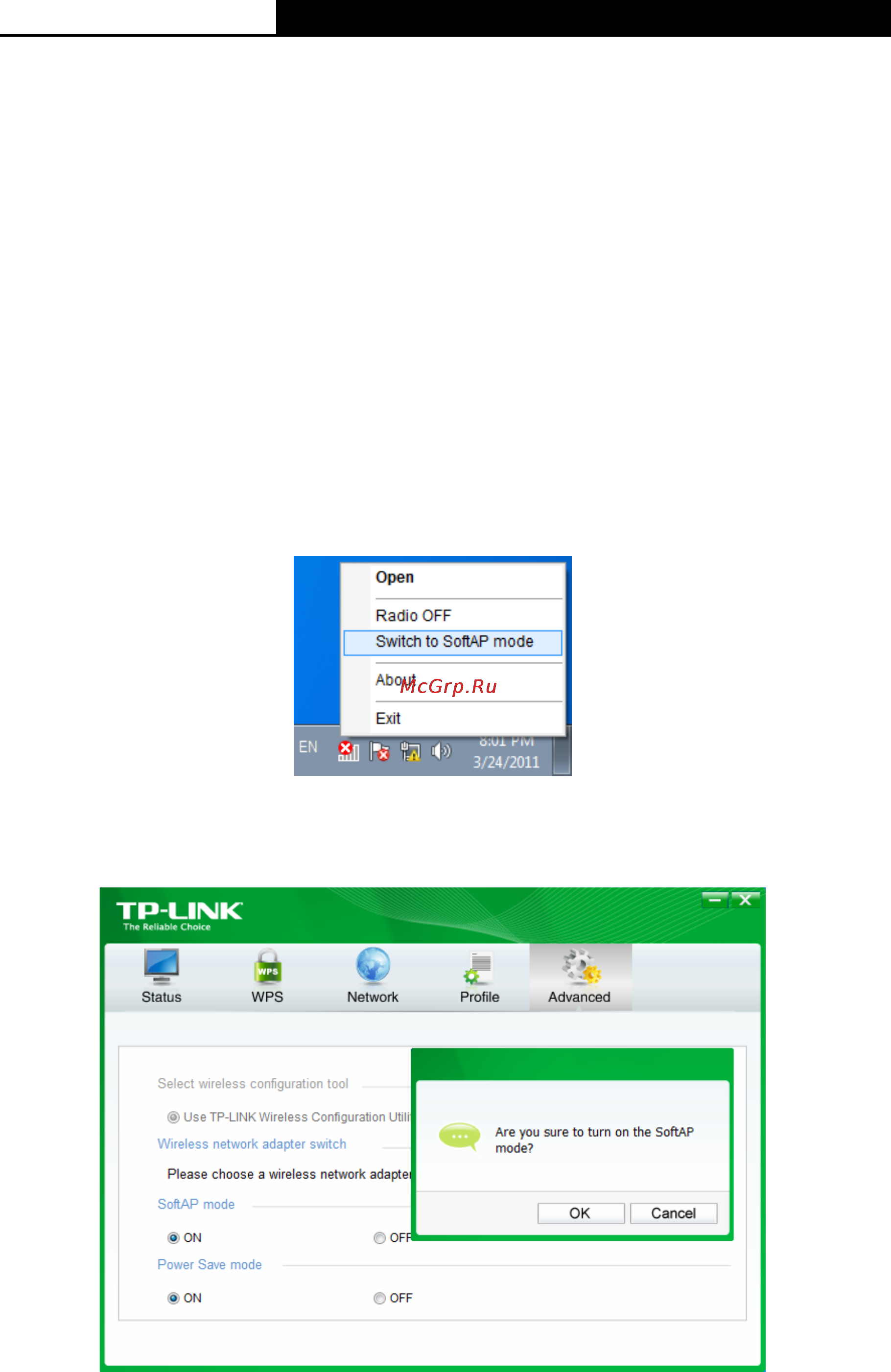 Tp-Link TL-WDN3800 [39/47] Chapter 5 ap mode for windows 7 only