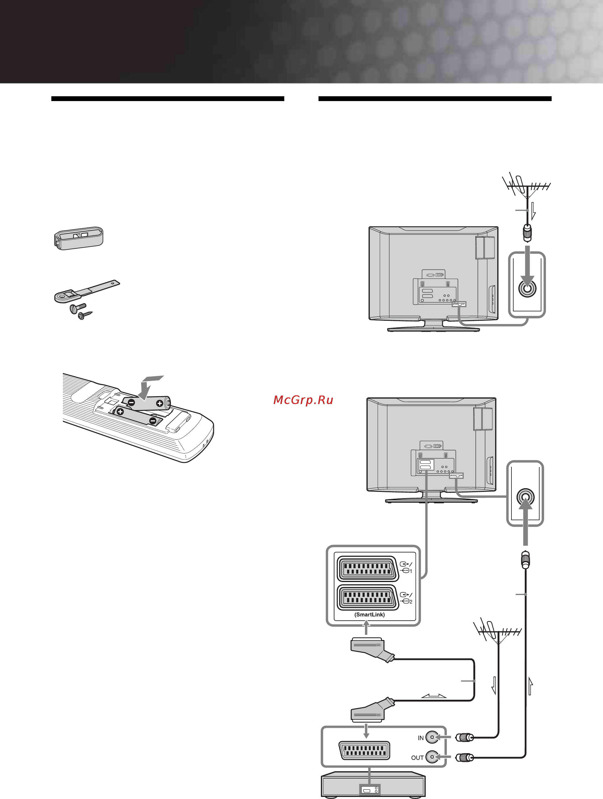 Sony KDL-20S2030 Инструкция по эксплуатации онлайн [4/103] 38507