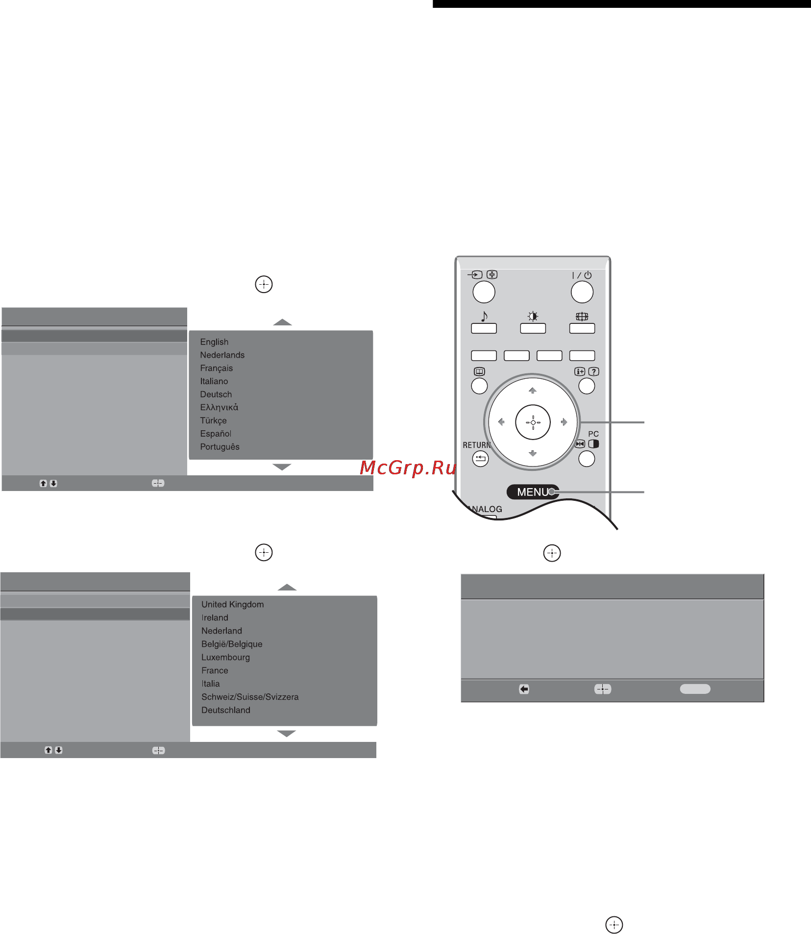 Sony KDL-20S2030 Инструкция по эксплуатации онлайн [74/103] 38507