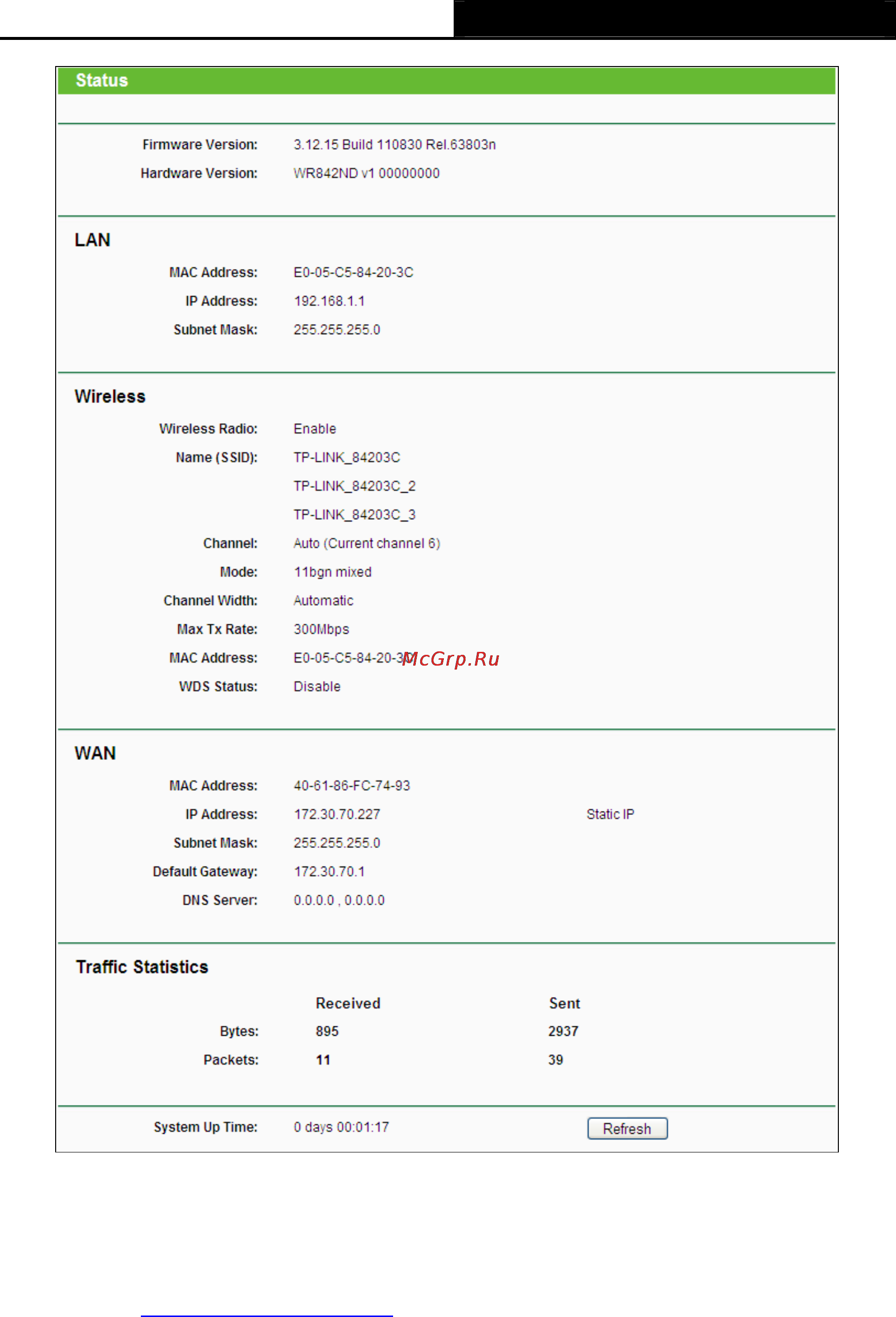 Tp-Link TL-WR842ND [28/130] Quick setup
