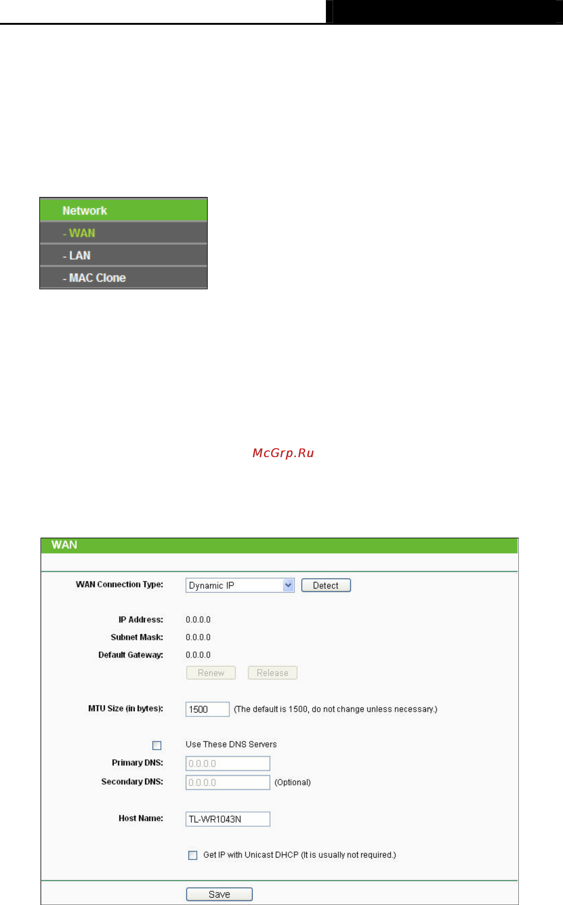 Tp-Link TL-WR1042ND [30/120] Network