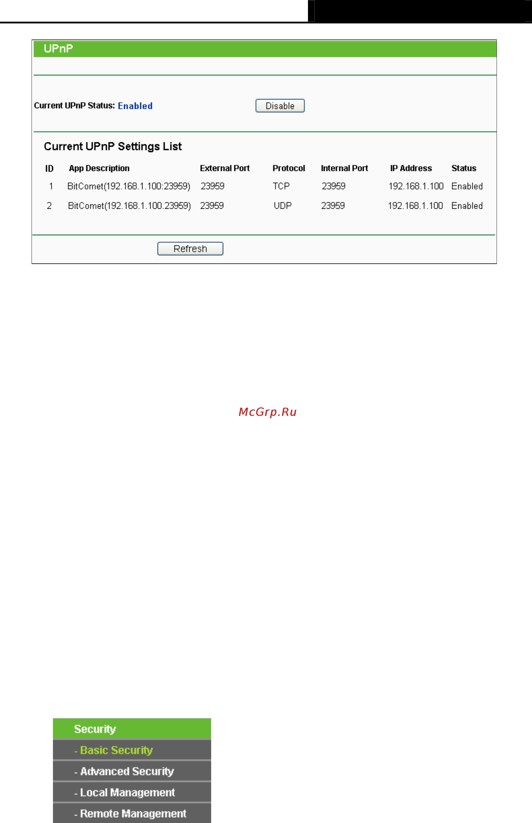 Tp-Link TL-WR1042ND [69/120] Security