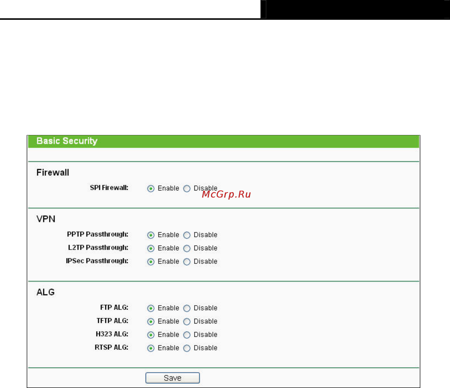 Tp-Link TL-WR1042ND [70/120] Basic security