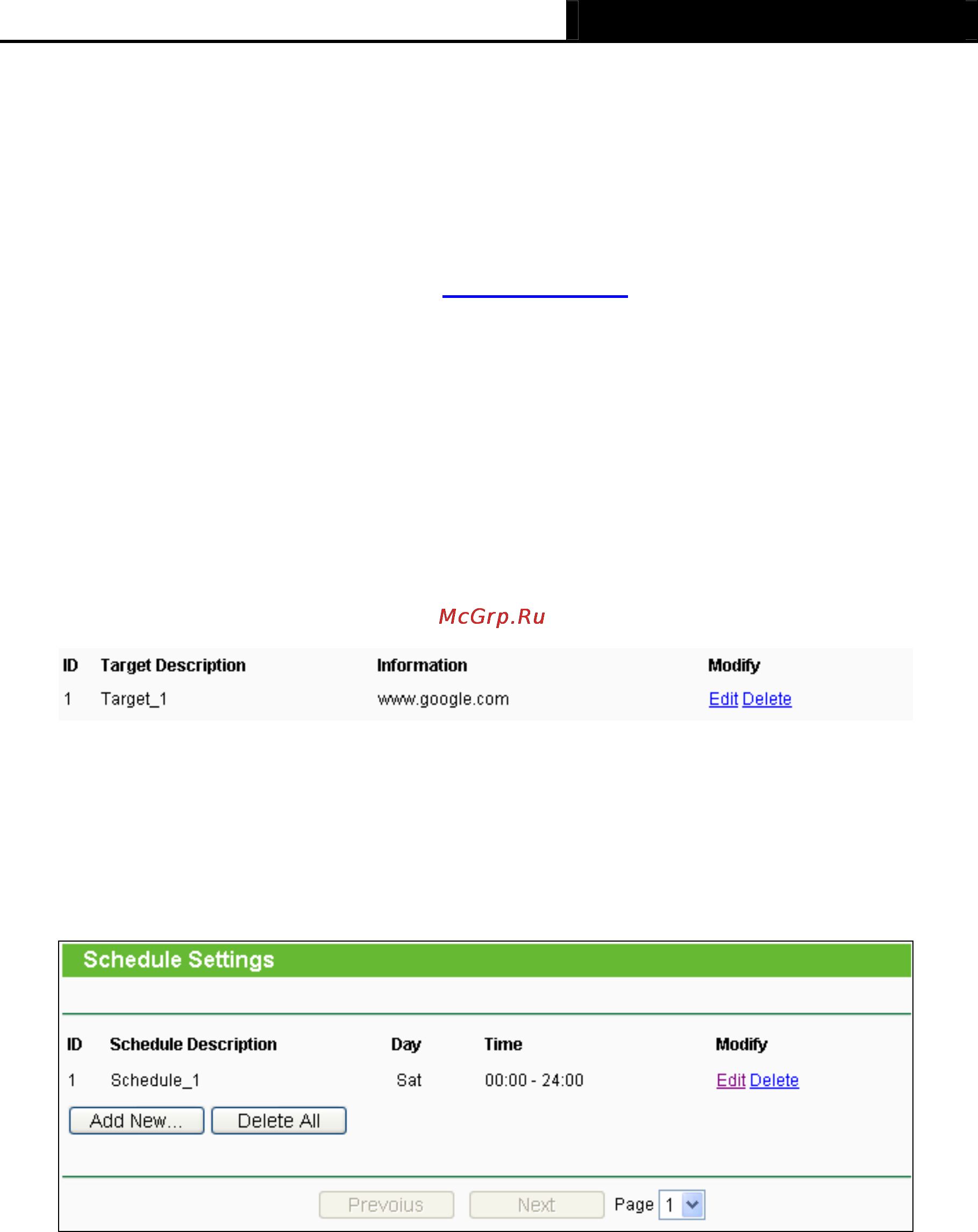 Tp-Link TL-WR1042ND [87/120] Schedule