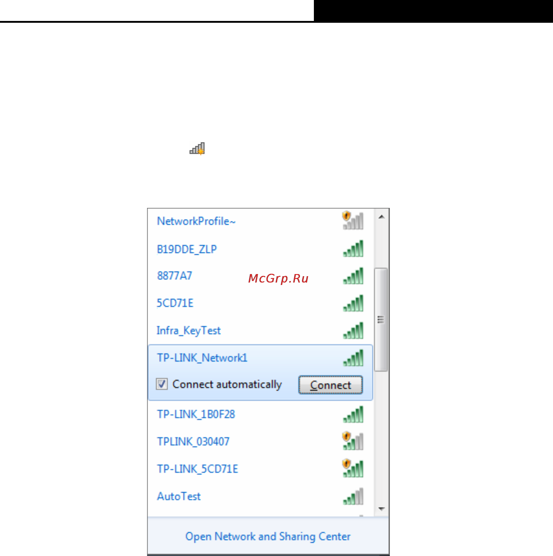 Tp-Link TL-WN851ND [22/39] To connect using windows built in wireless utility