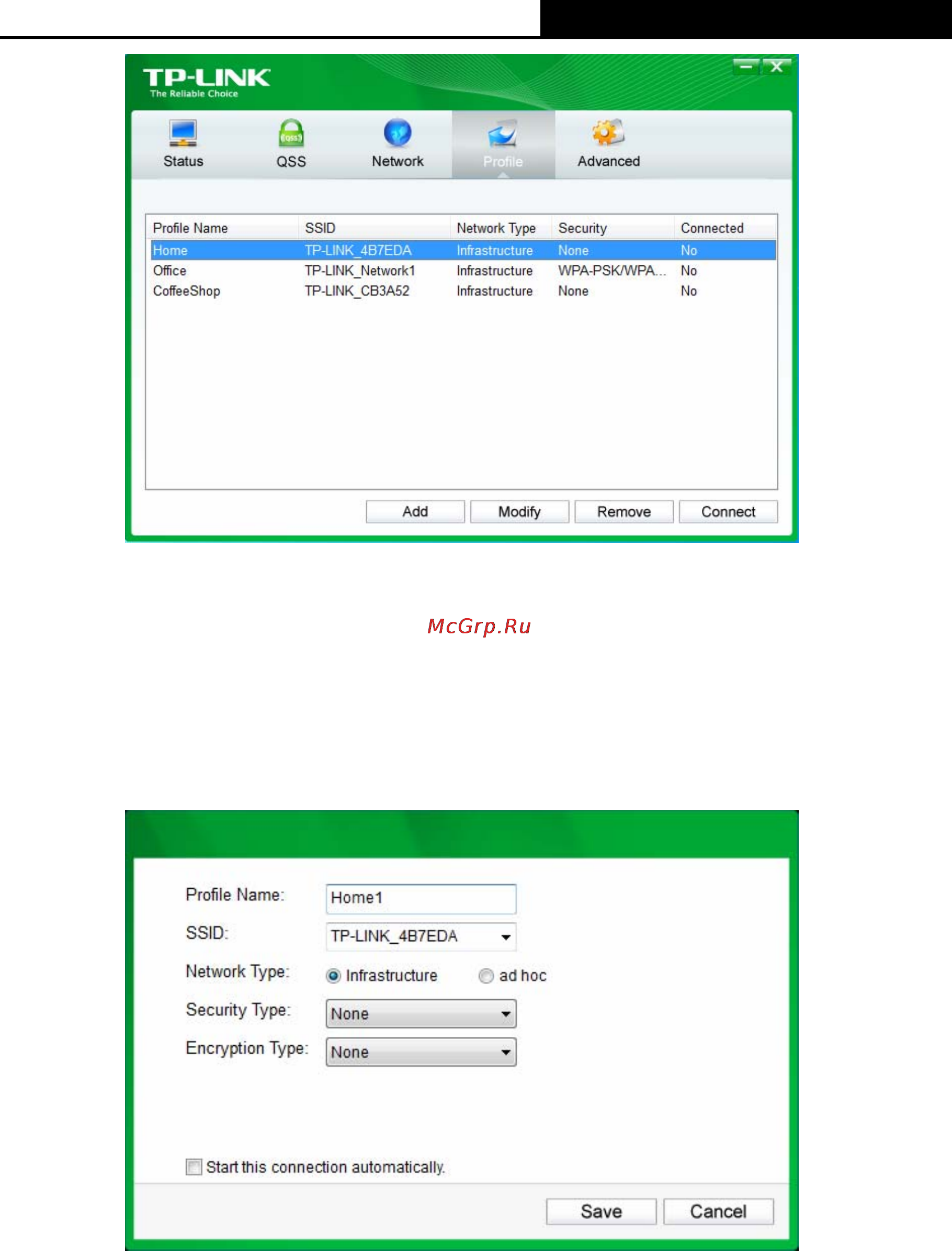 Tp-Link TL-WN851ND [30/39] Modify a profile