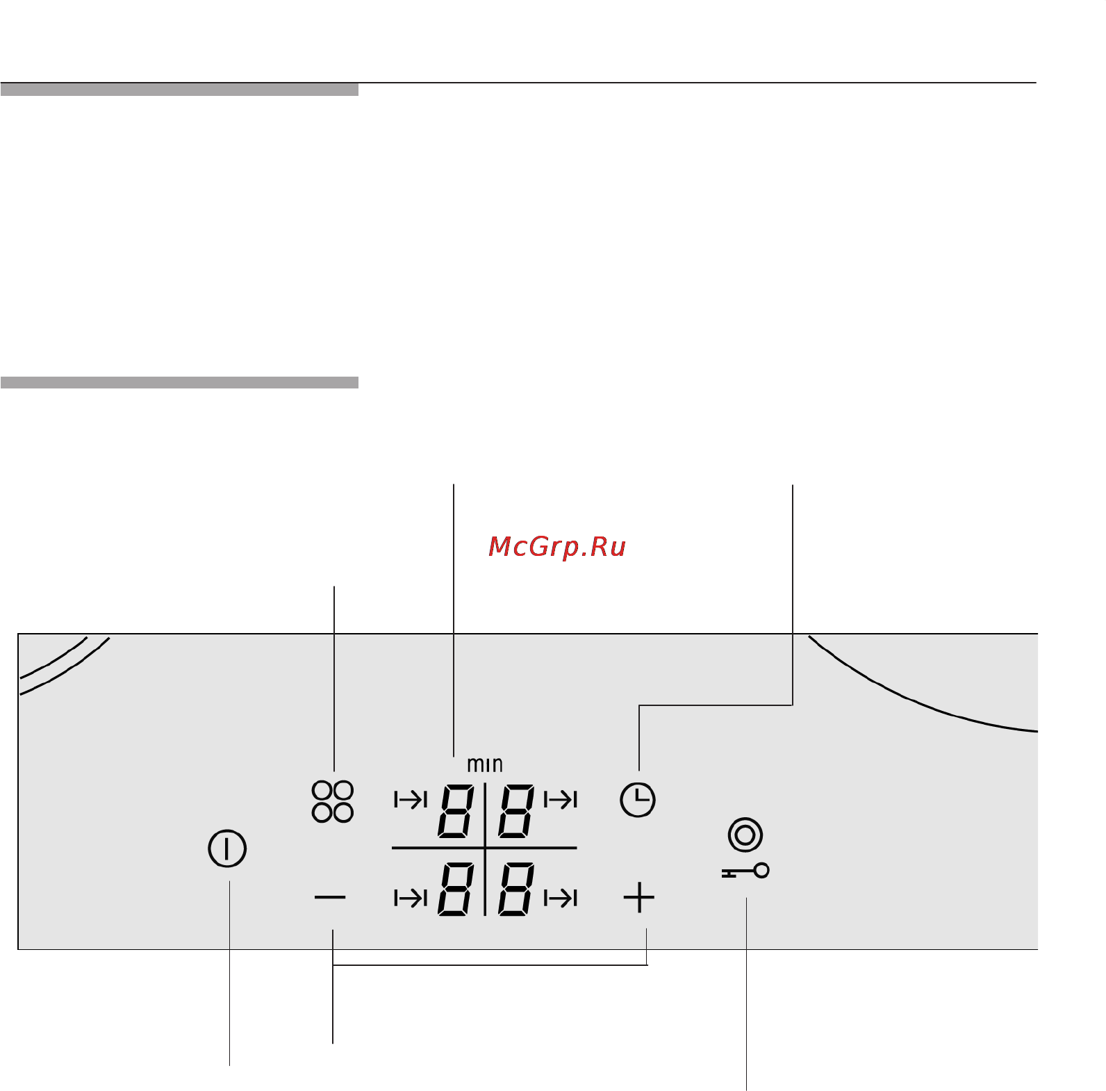 Siemens ET651RF11E [8/22] Панель управления