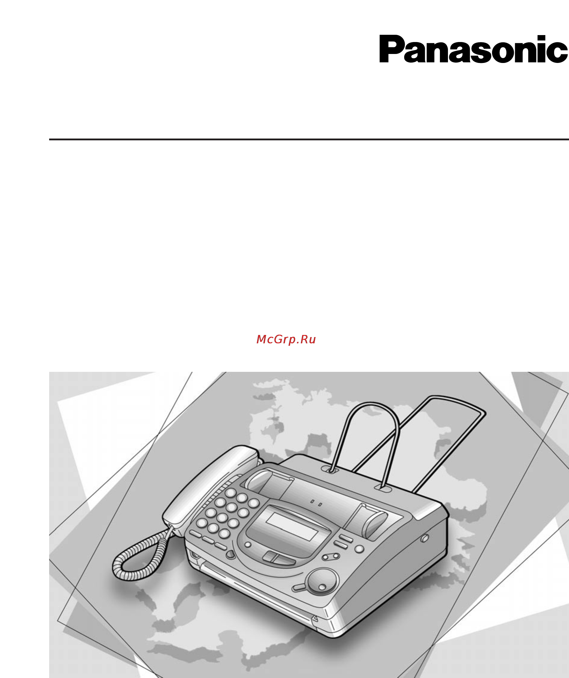 Panasonic KX-FT68RU Инструкция по эксплуатации онлайн