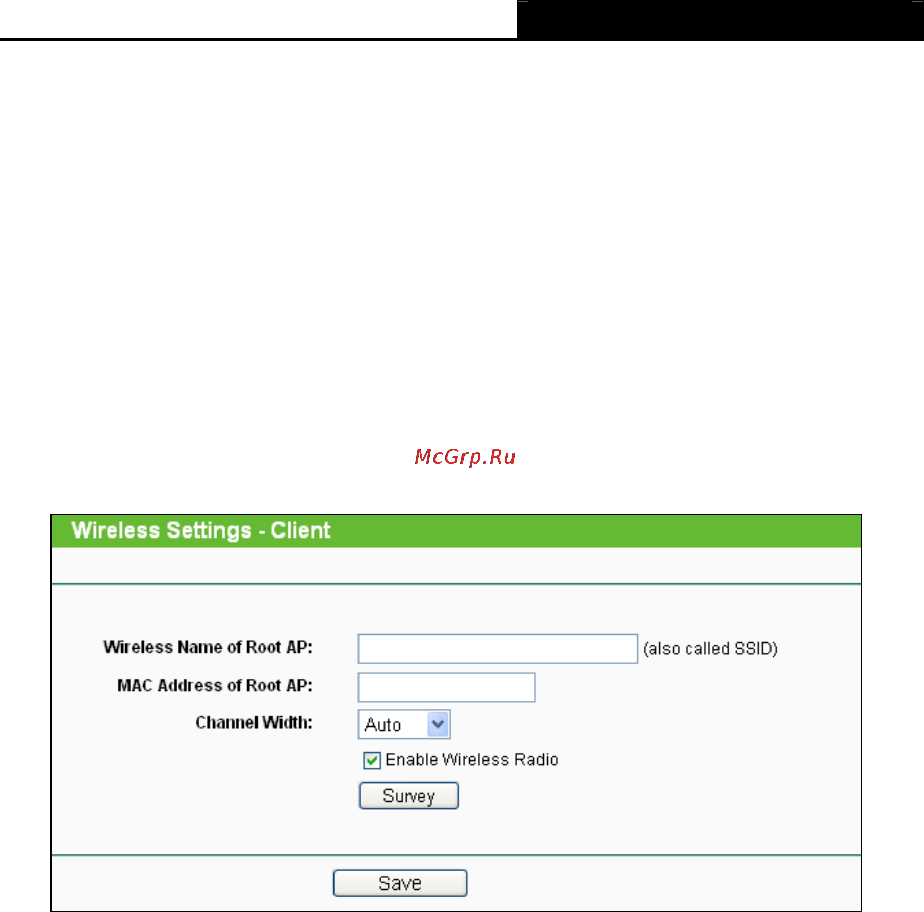 Tp-Link TL-WR743ND [77/145] Wireless settings in client mode