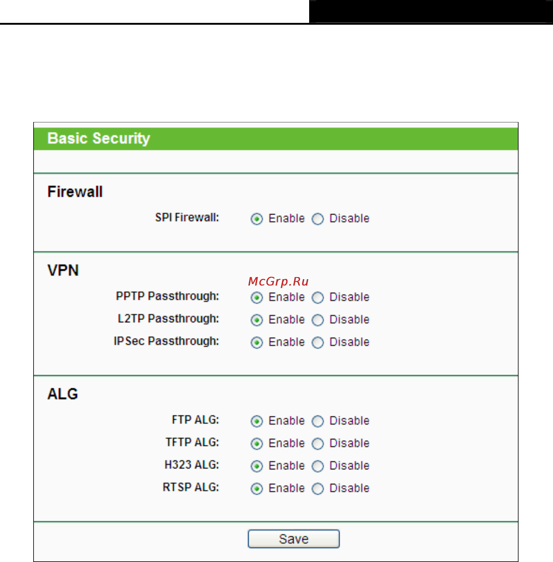 Tp-Link TL-WR743ND [95/145] Basic security