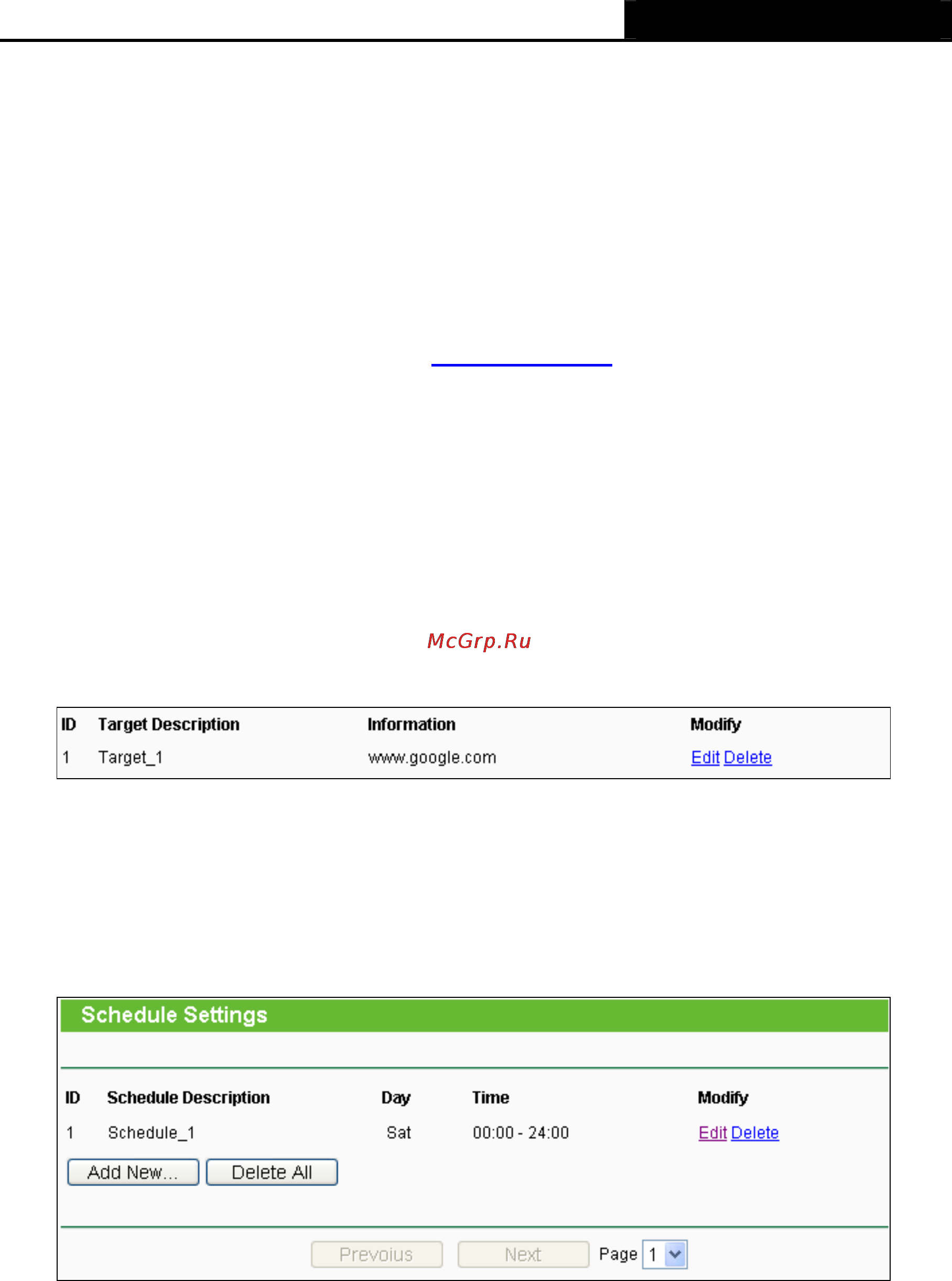 Tp-Link TL-WR720N [78/109] Schedule