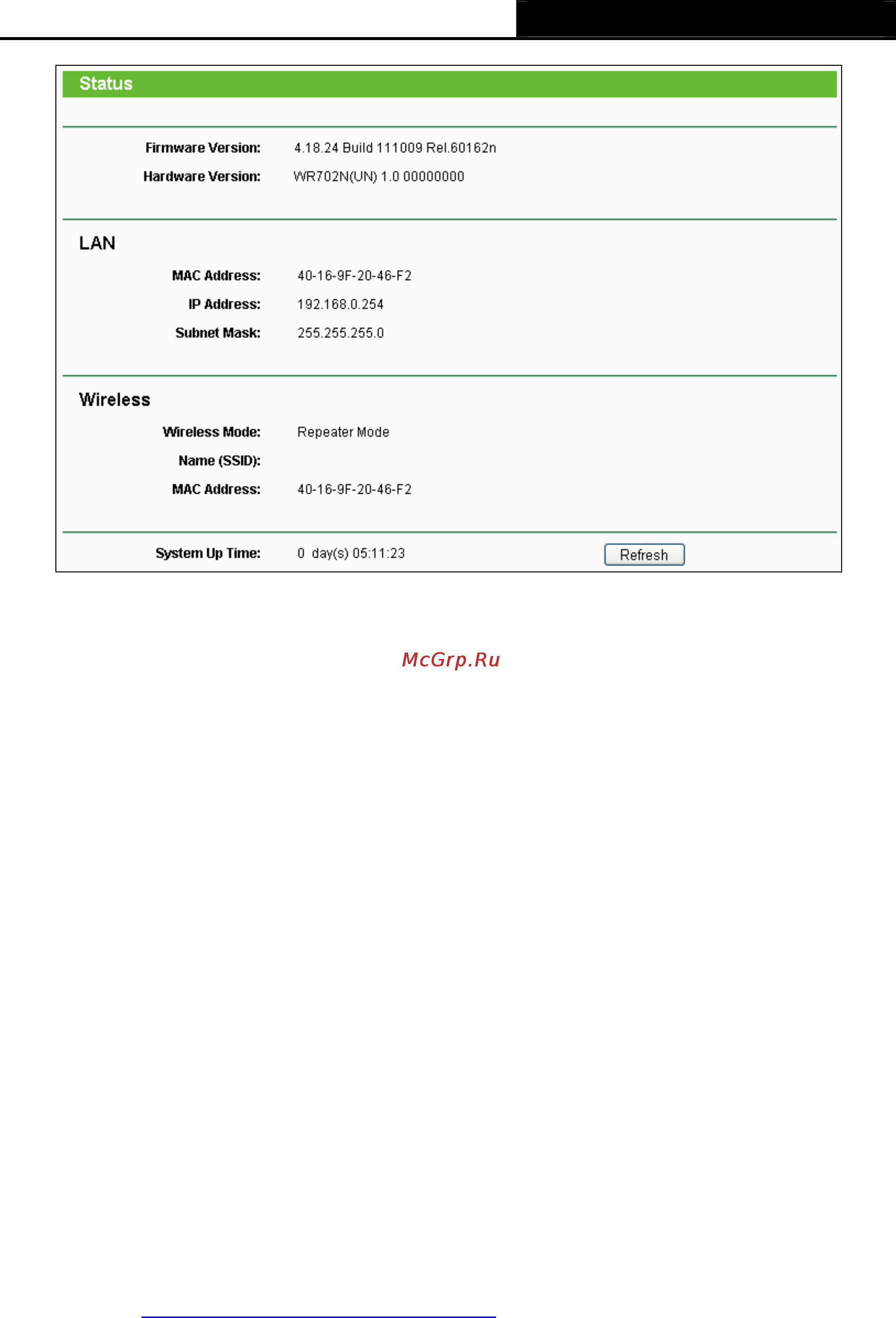 Tp-Link TL-WR702N [114/175] Quick setup