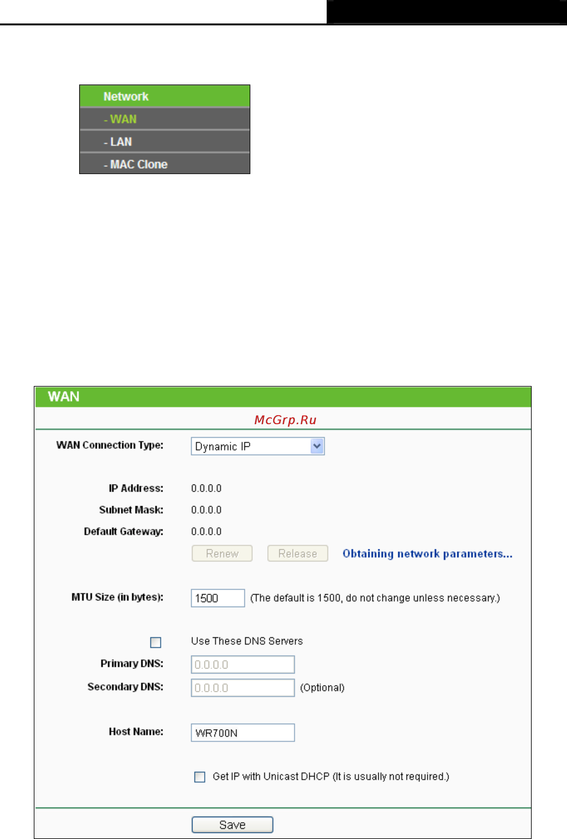 Tp-Link TL-WR702N [61/175] Network