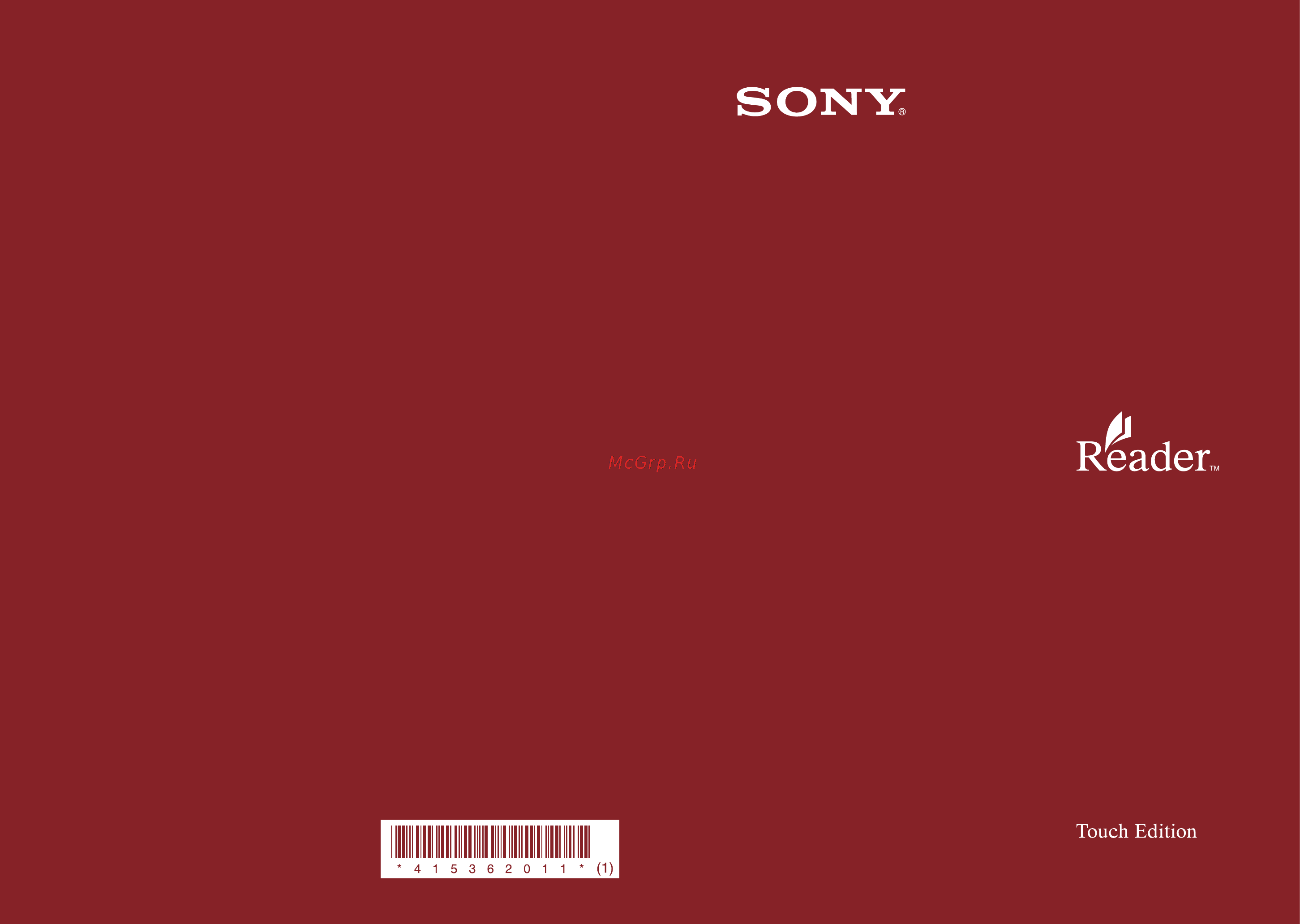 Sony PRS-600 Инструкция по эксплуатации онлайн